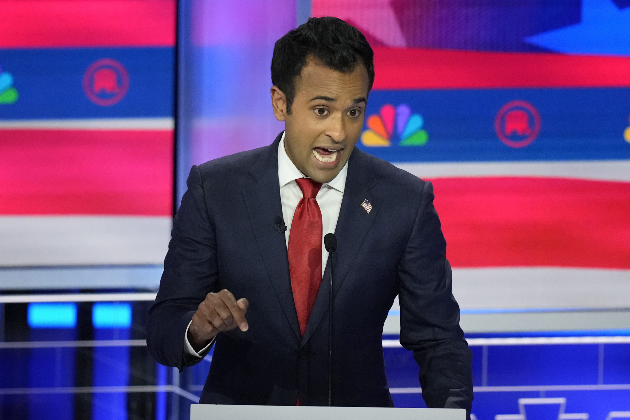 NextImg:Vivek Ramaswamy's list of media-spread misinformation intended to damage Republicans