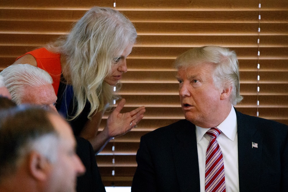 Kellyanne Conway suggests a person of color as Trump’s VP to lead an ‘America First’ movement