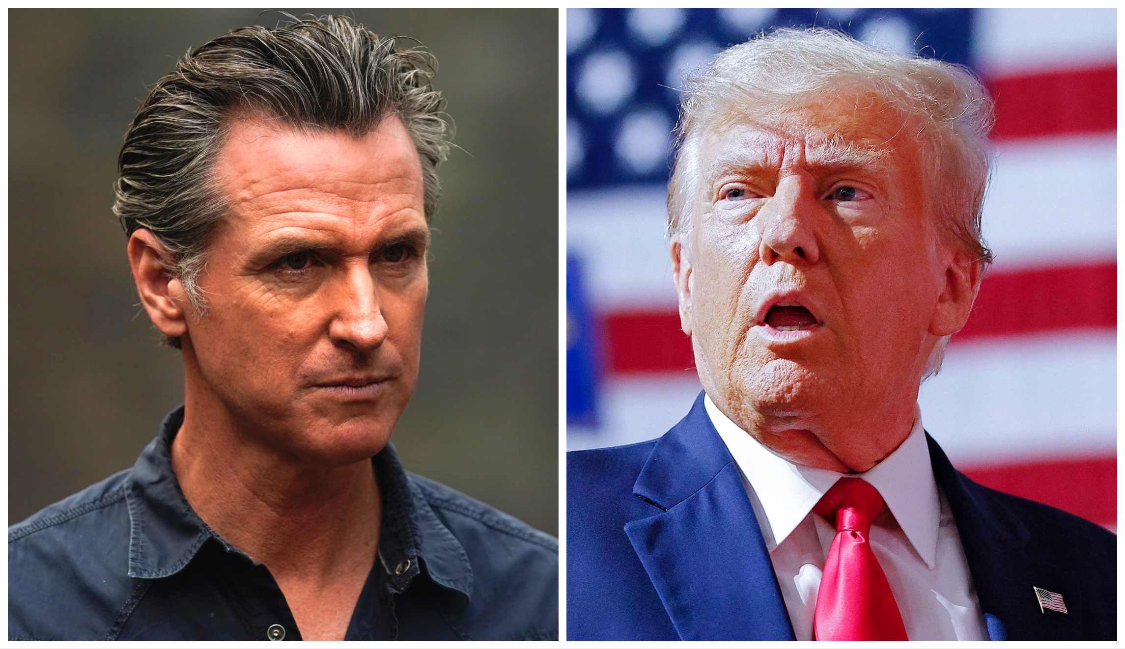 Trump says it would be ‘easy’ to face Newsom in 2024 election