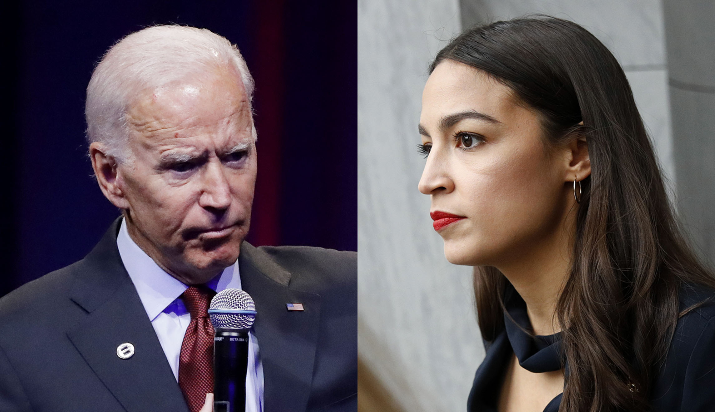 NextImg:AOC says Biden ‘doing Trump impressions’ in latest left-wing blitz on White House - Washington Examiner