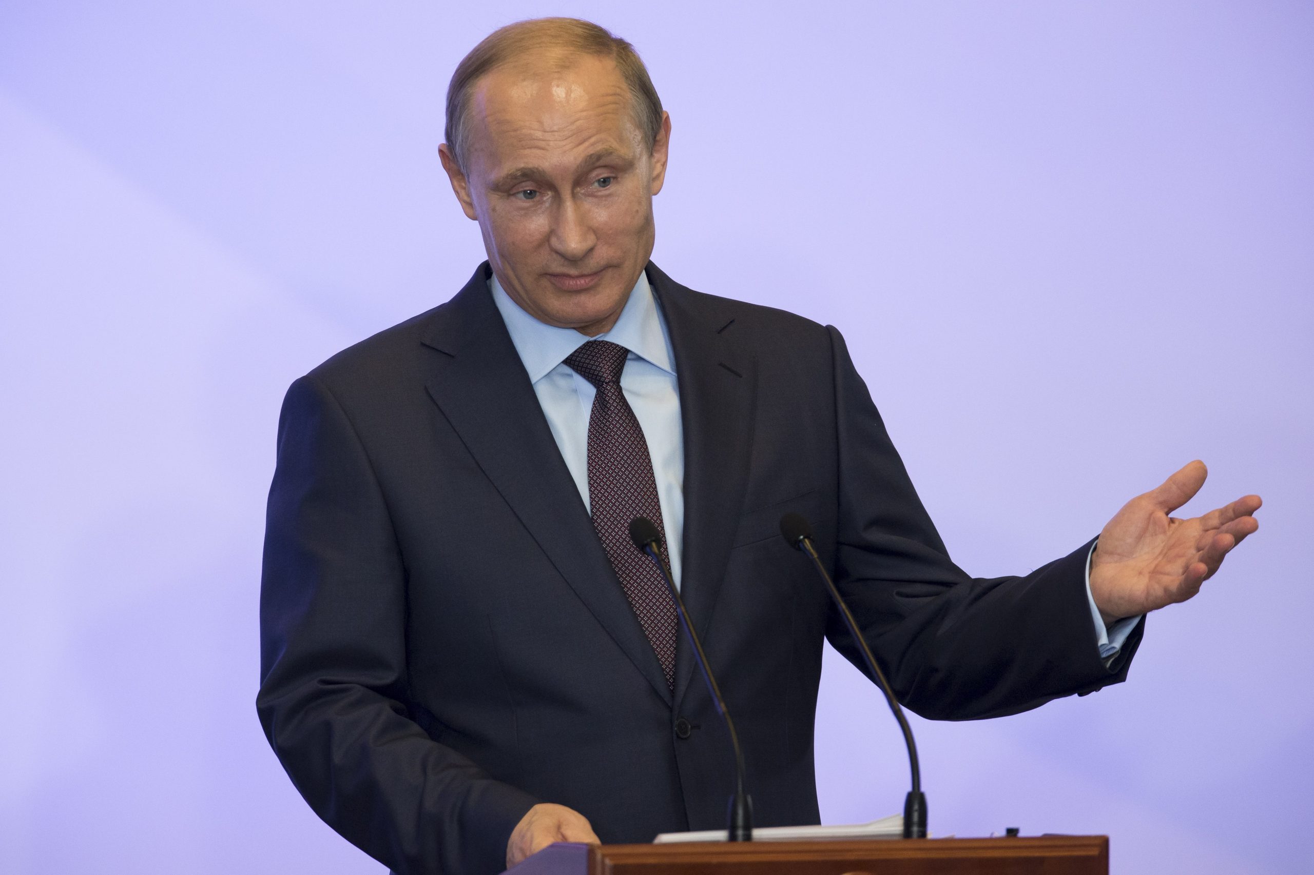 Russian President Vladimir Putin apparently is a very patient man. (AP Photo)