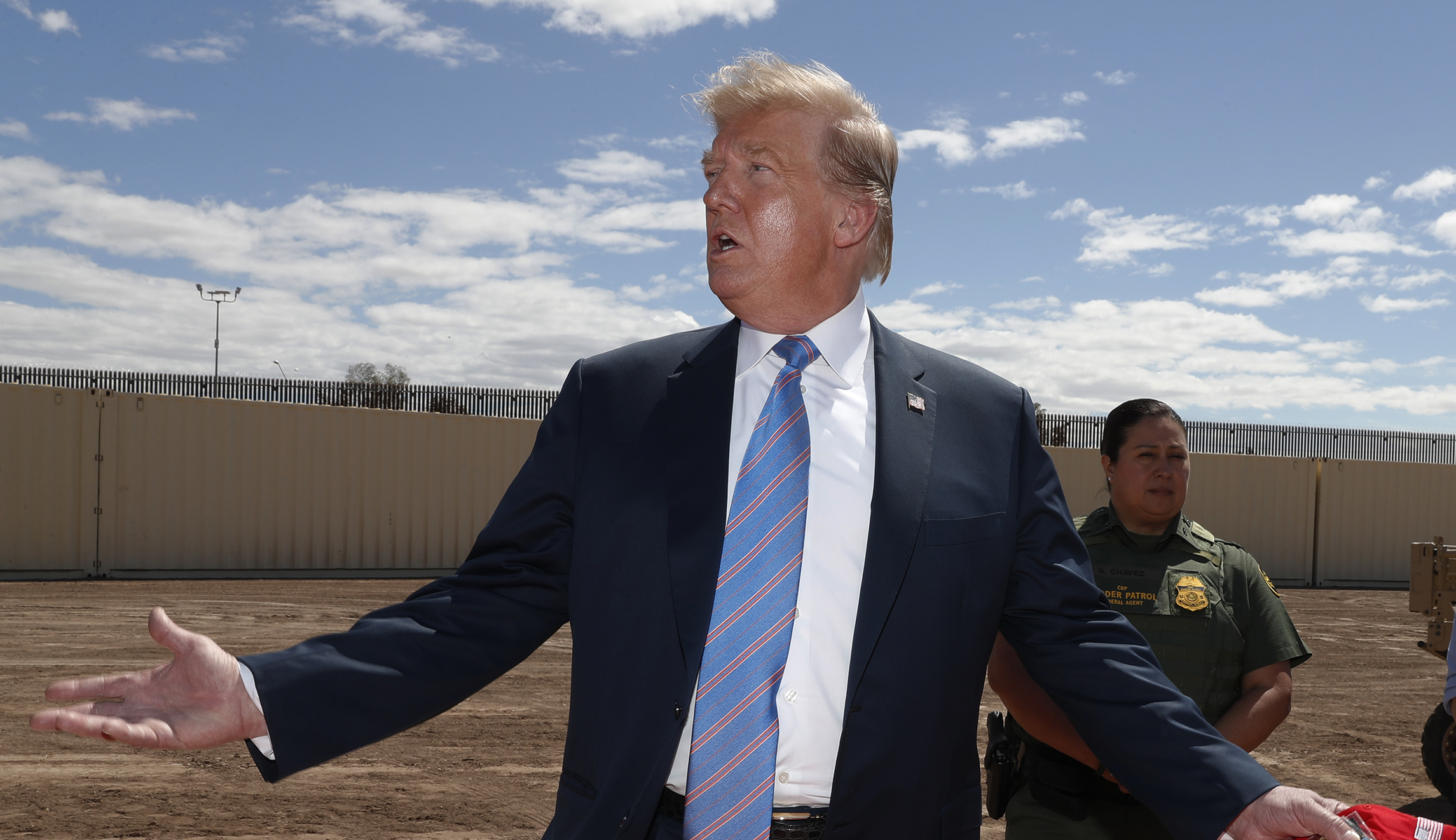 Trump has not built a single mile of new border fence after 30 months in office - Washington Examiner