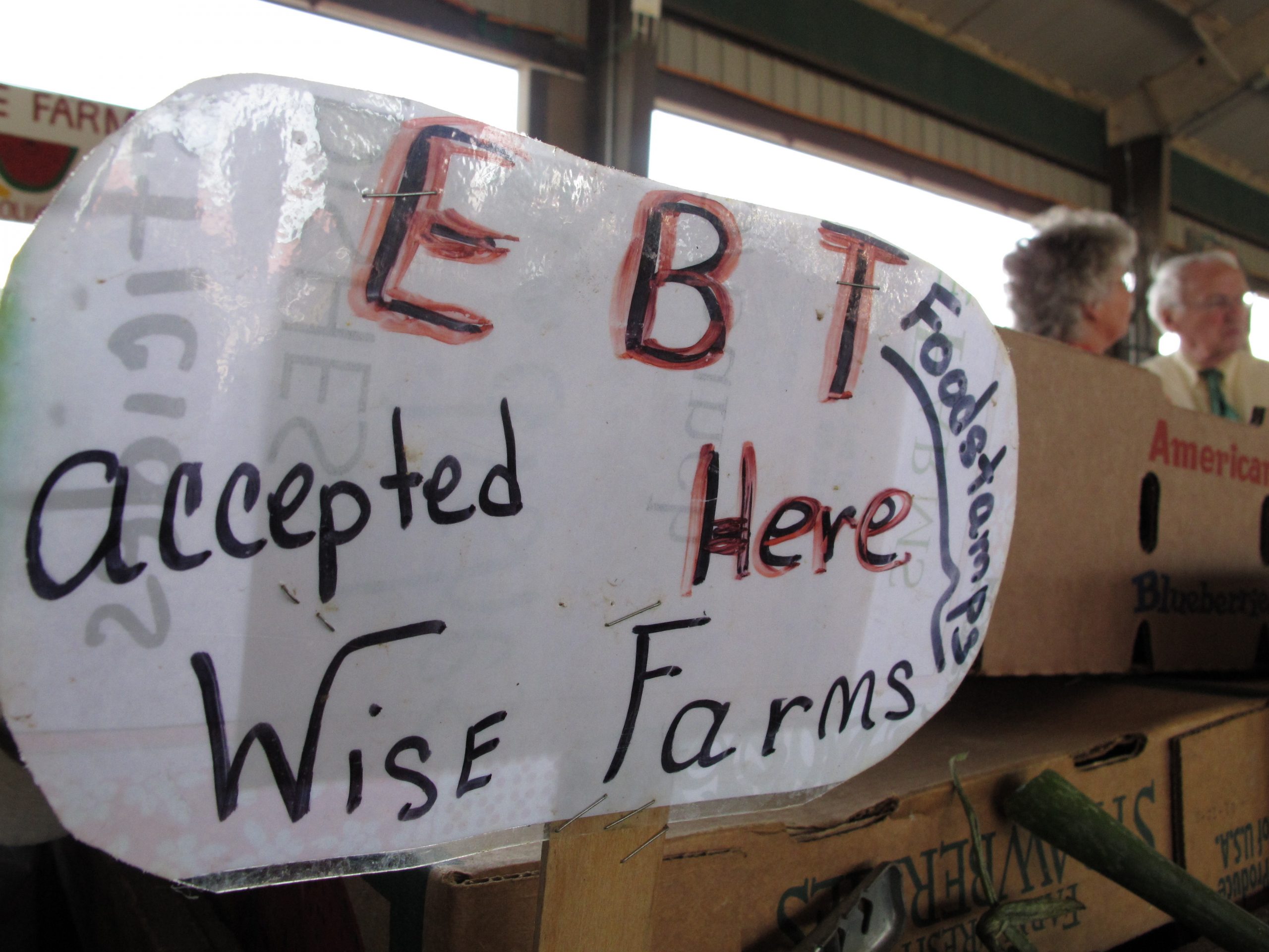 About 1.8 million Ohioans who receive food stamps will see a reduction in benefits when a boost to the federal program following the nation's economic downturn expires in November. (AP/Allen Breed)