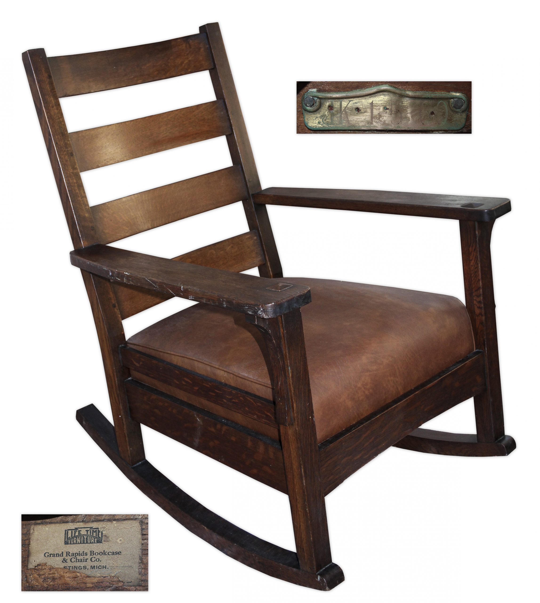 70 000 Rocking chair used by Ike JFK LBJ auctioned