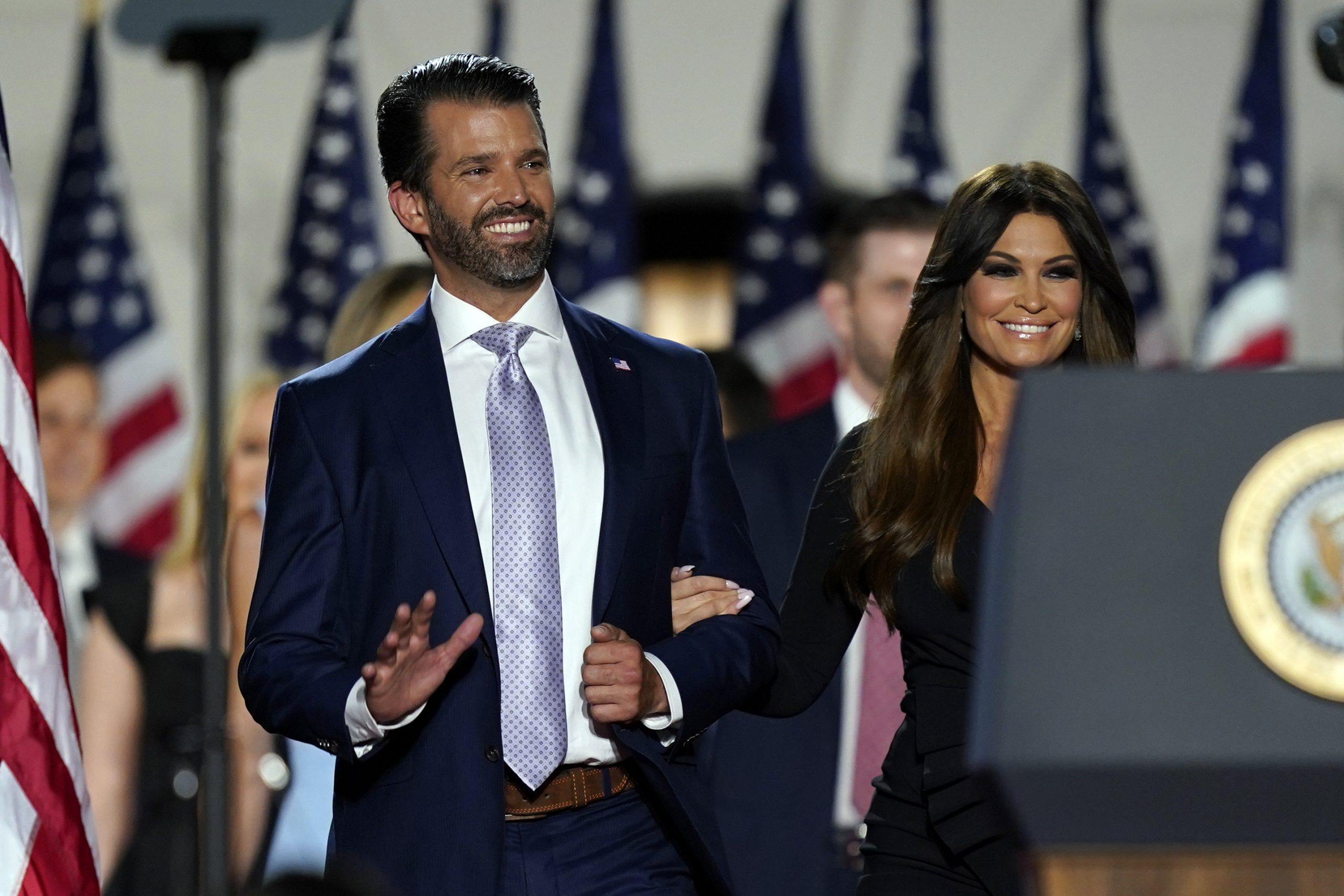 Don Jr And Kimberly Guilfoyle Seek Reshuffling Of RNC Leadership Report Washington Examiner