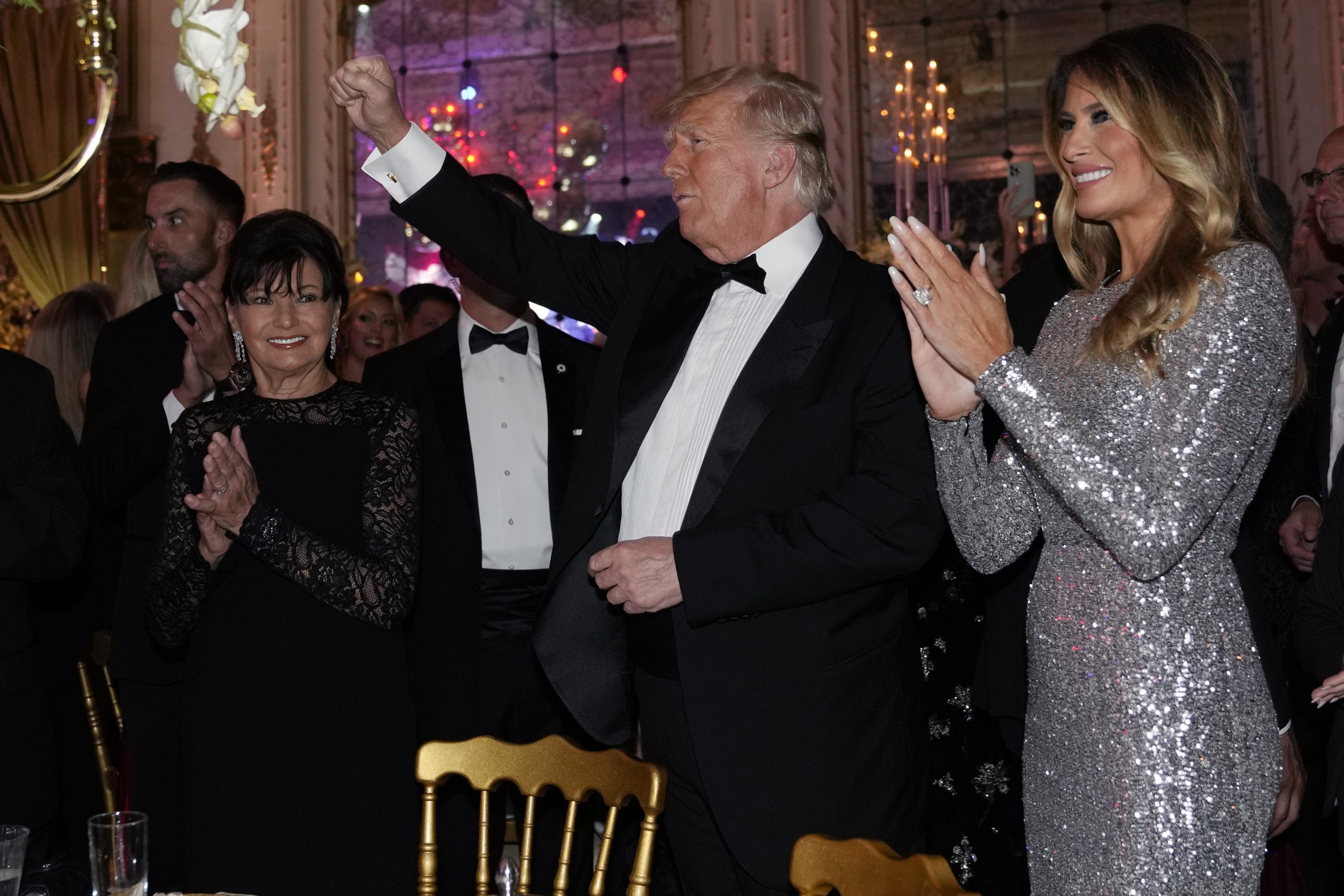 Melania new outlet years eve dress