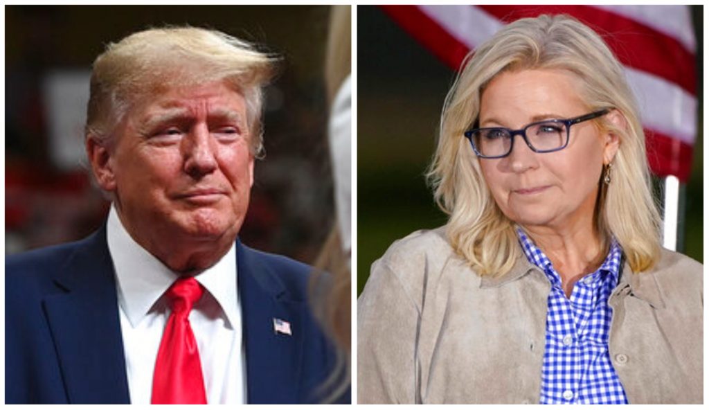 Trump Calls for Incarceration of Liz Cheney and All Members of Jan. 6 Panel