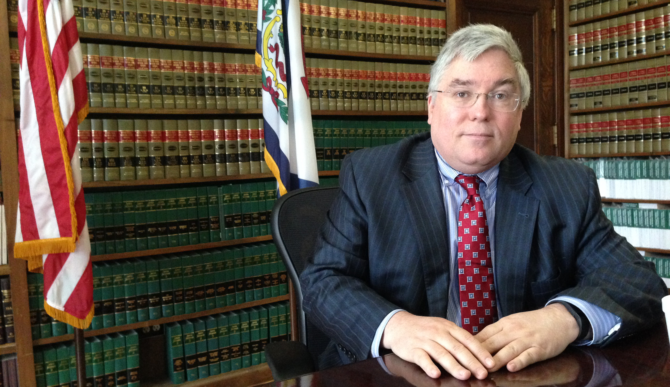 Patrick Morrisey takes lead in West Virginia senate race, blasts Evan