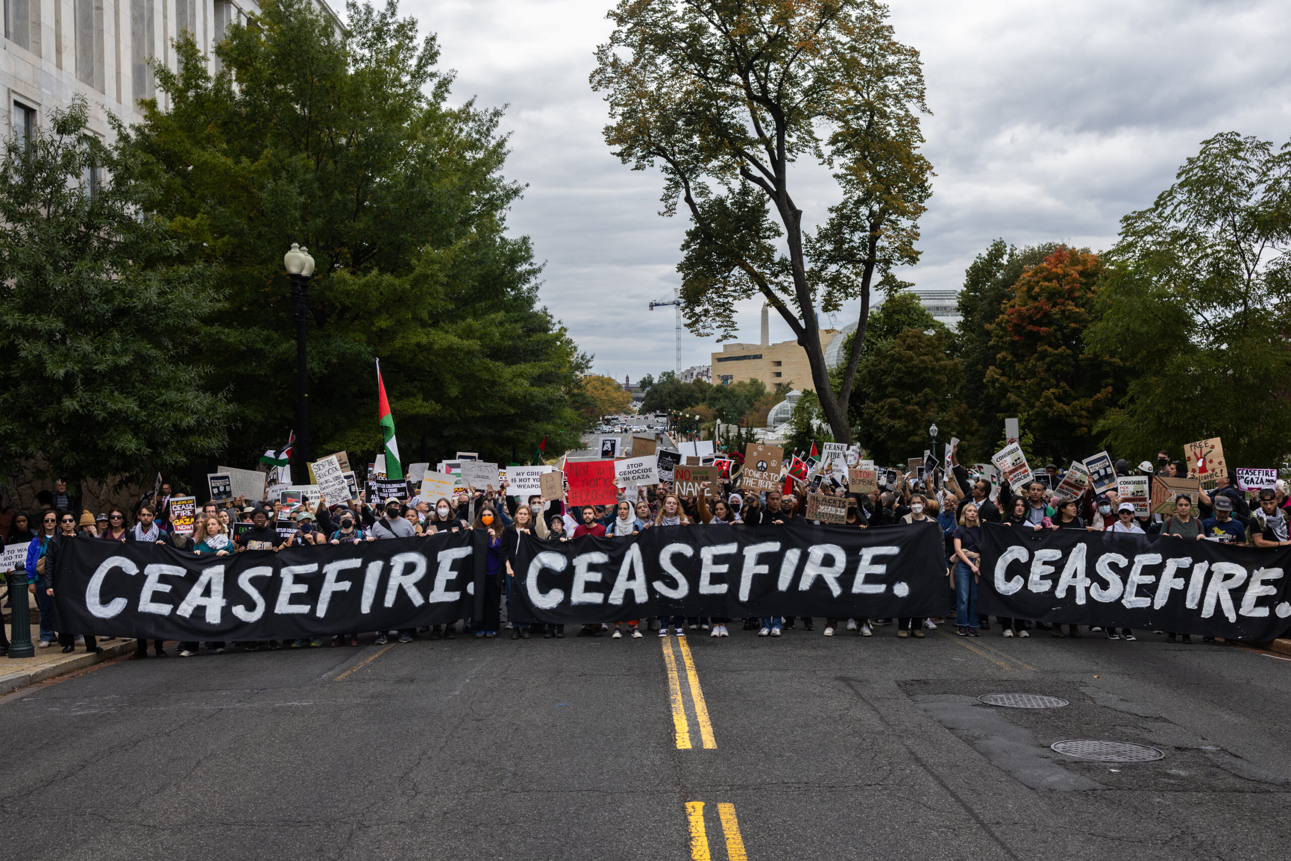 Israel War: Pro-Palestinian Harvard Students Stage ‘die-in’ Protest ...