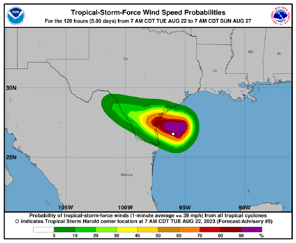 Tropical Storm Harold Everything you need to know about extreme