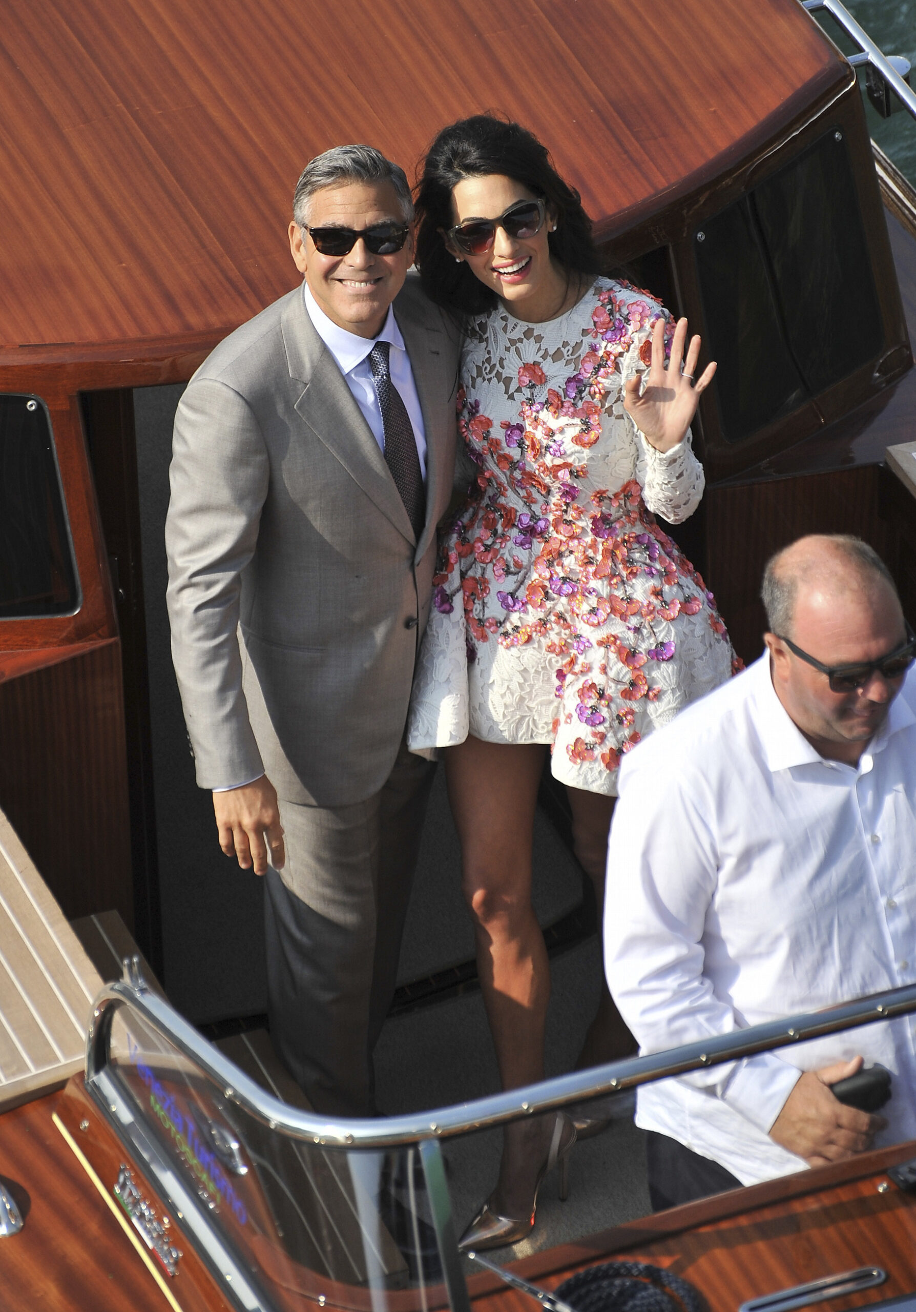 Clooney, wife make newlywed appearance in Venice - Washington Examiner