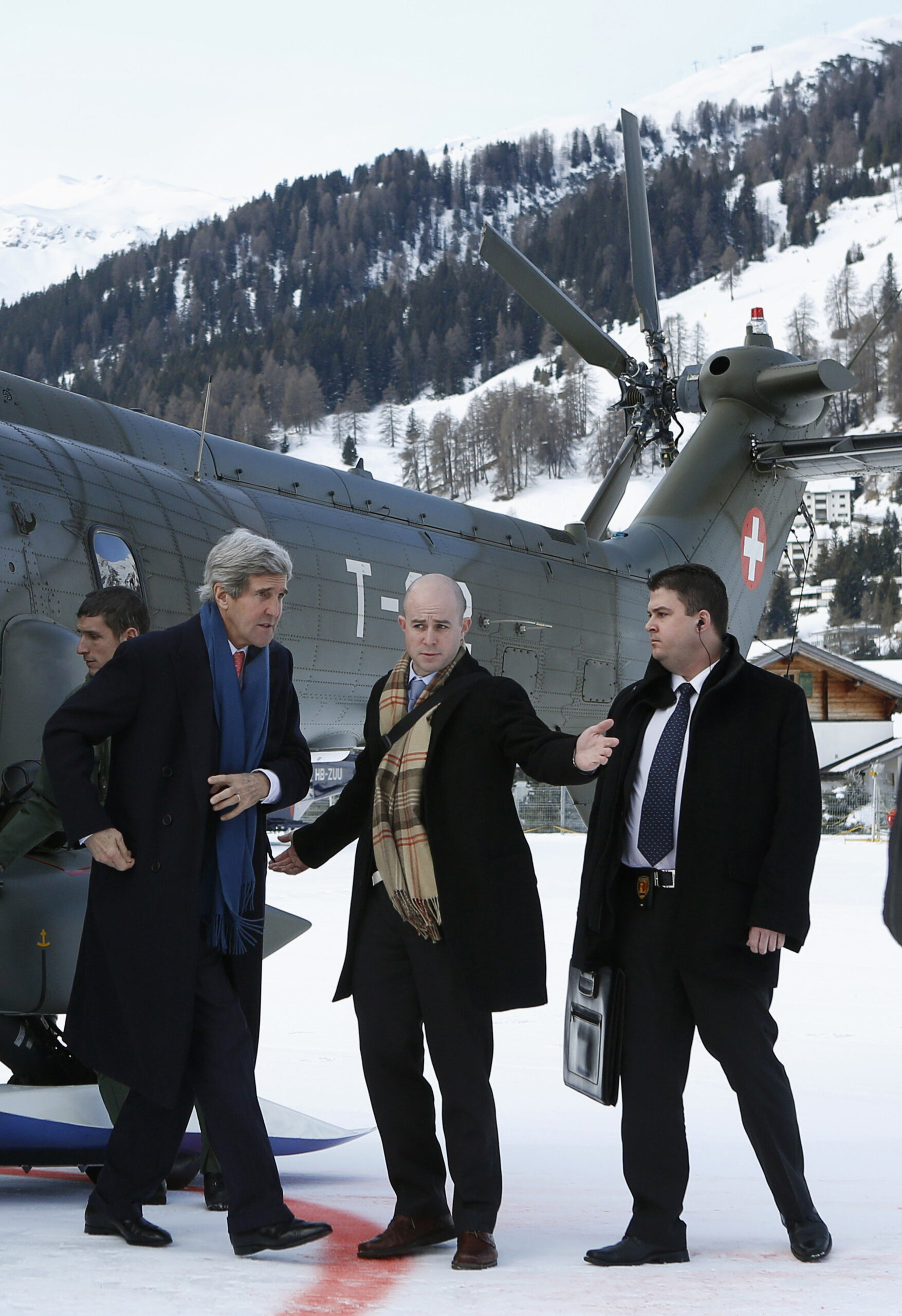 NextImg:Davos elites go green and make green