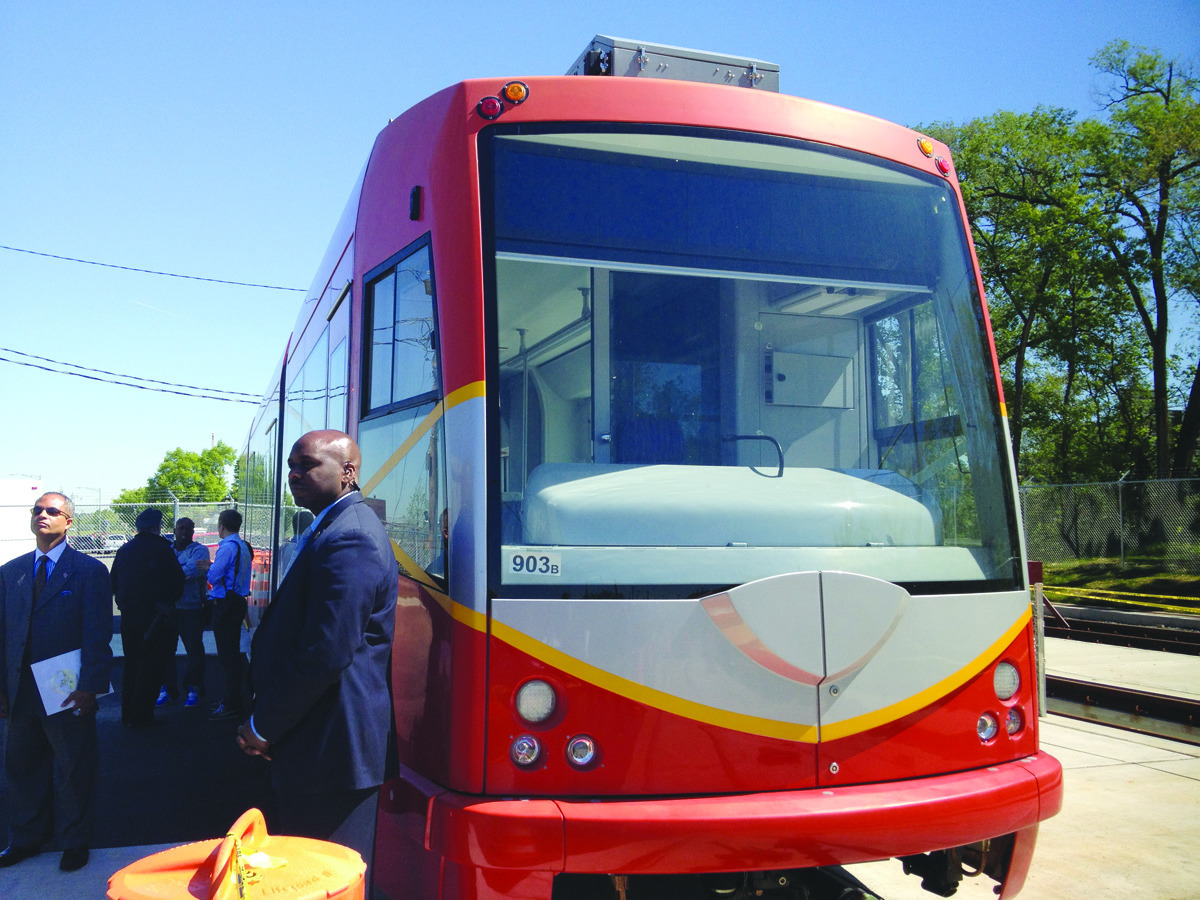 Mayor shows off D.C.’s new streetcar but can’t say what project will ...