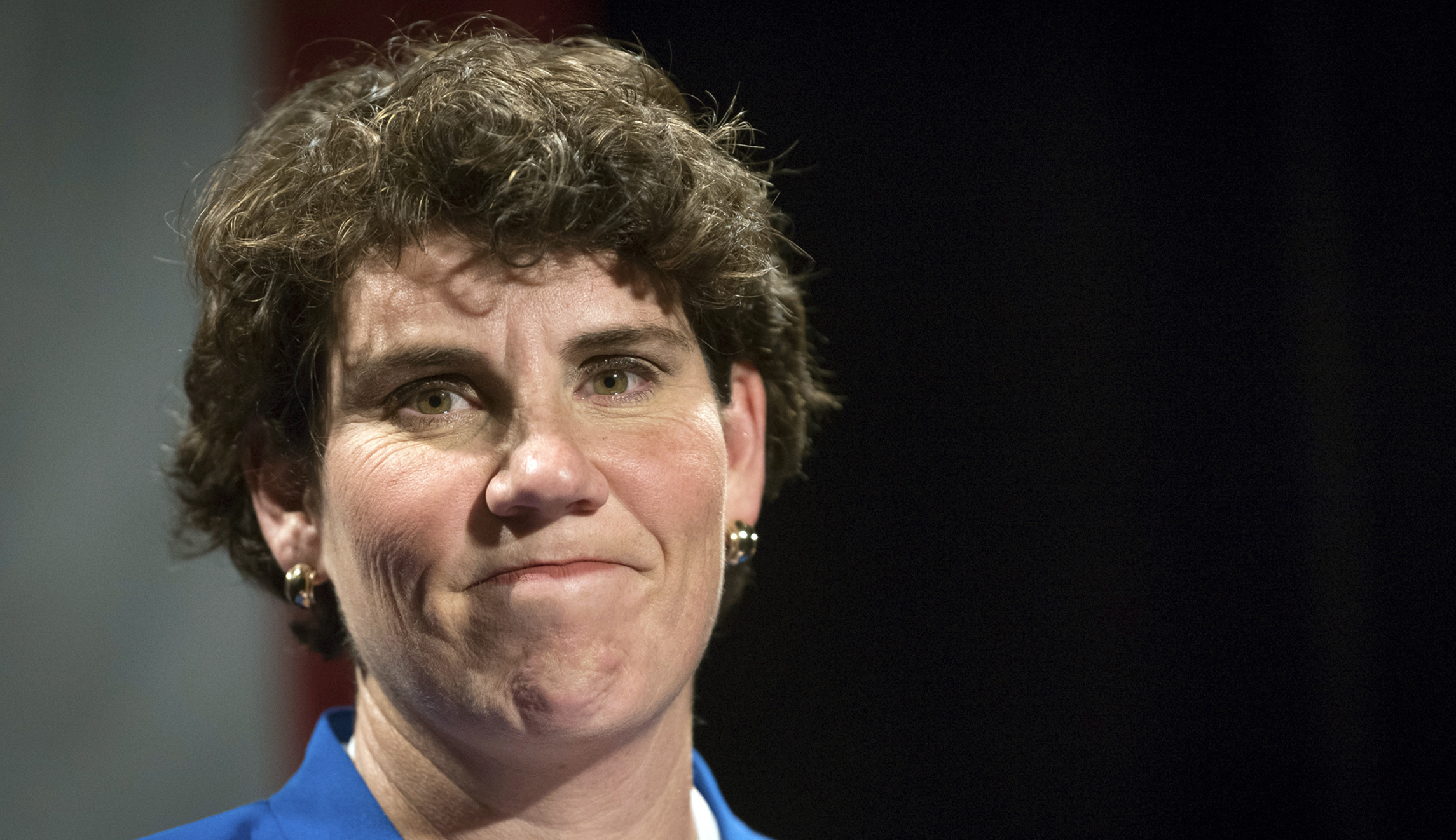 Jake Tapper just had to ask a question, and Amy McGrath went 'splat ...