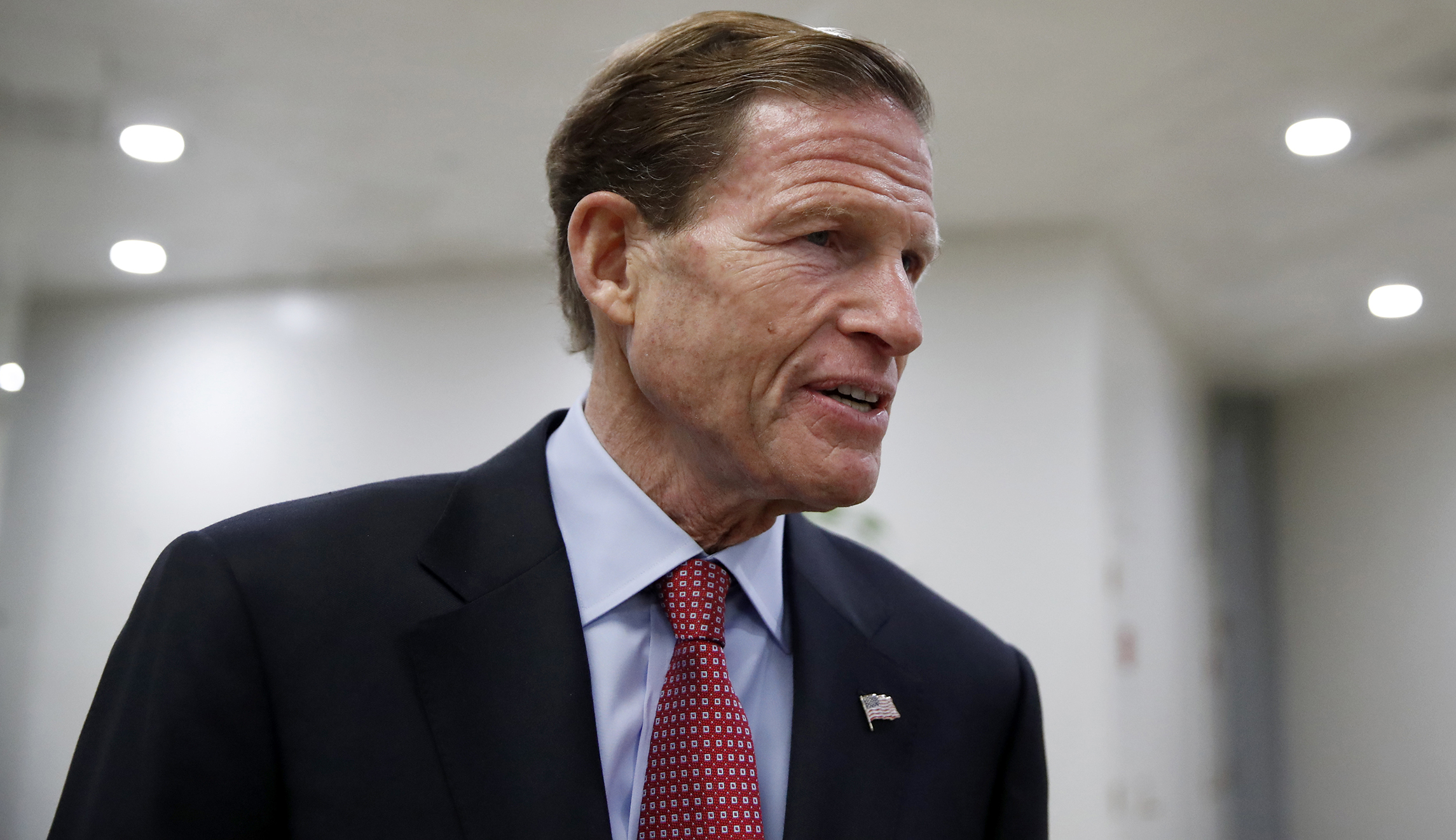 Blumenthal says he’ll be back in DC next week after ‘successful’ leg