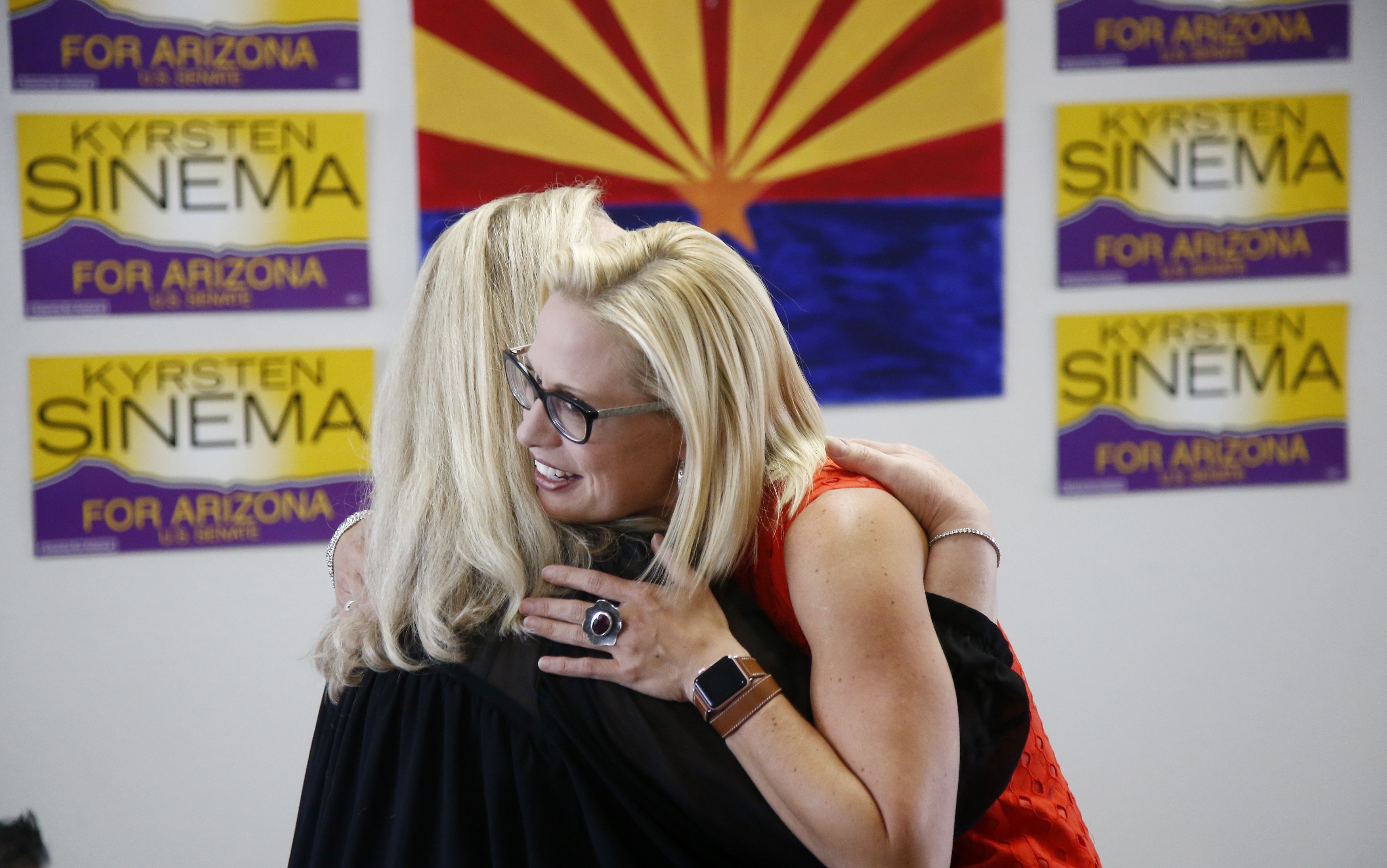 Kyrsten Sinema wins Democratic primary in battle to flip Arizona Senate