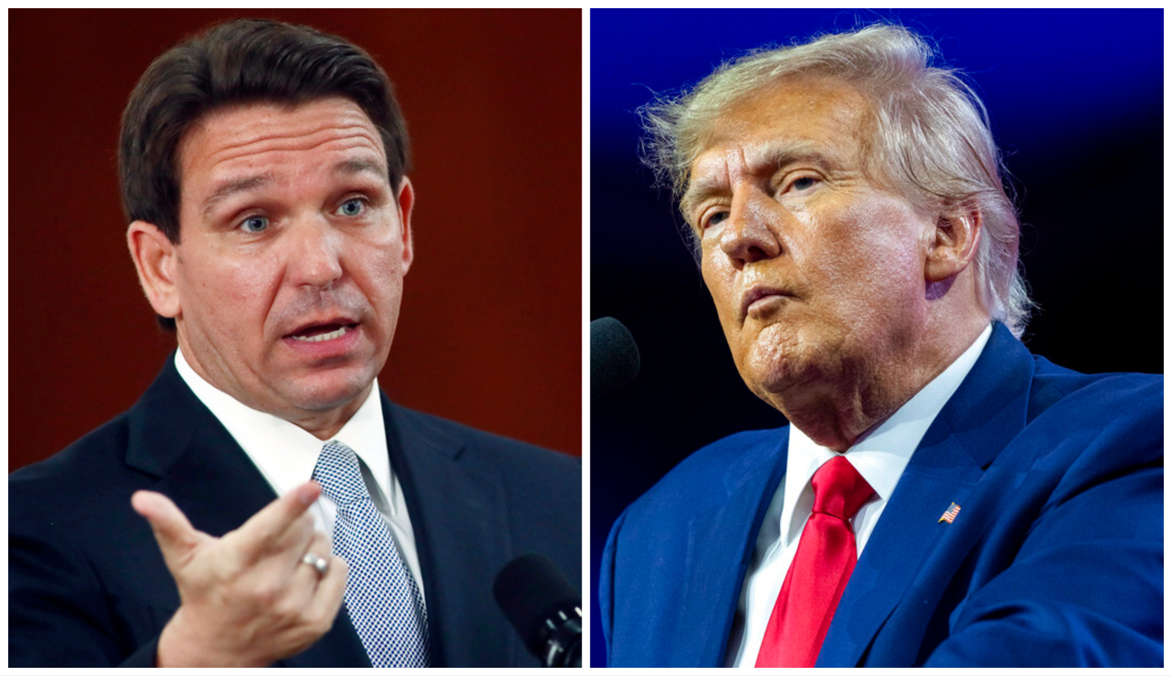 NextImg:DeSantis slams Trump, says he'll follow through on former president's unkept promises