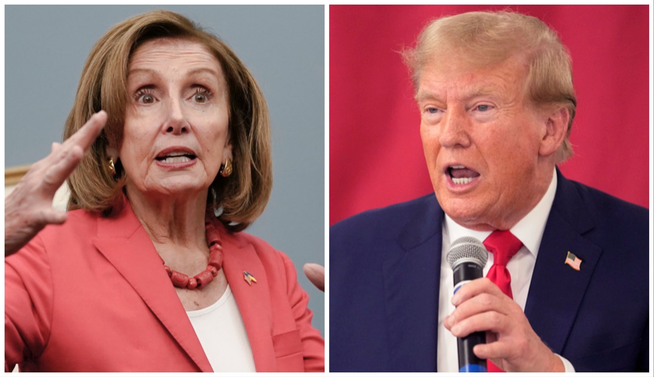 NextImg:Pelosi says ‘something wrong here’ after Trump’s ‘bloodbath’ comment: - Washington Examiner