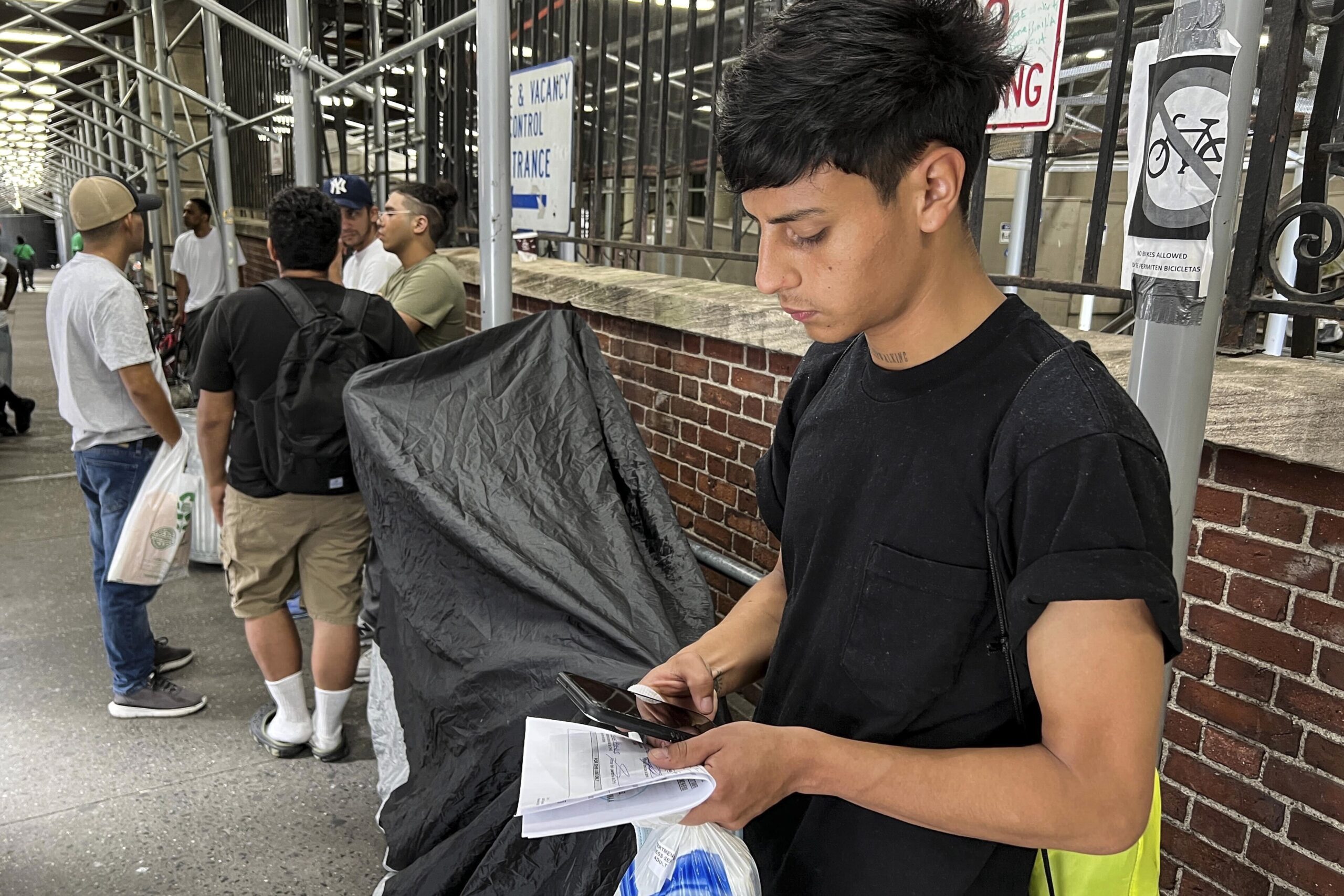 NYC weighs tents to house migrants as shelters fill - Washington Examiner