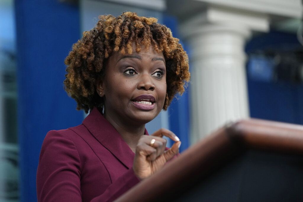 African White House reporter slams Karine Jean-Pierre for ...