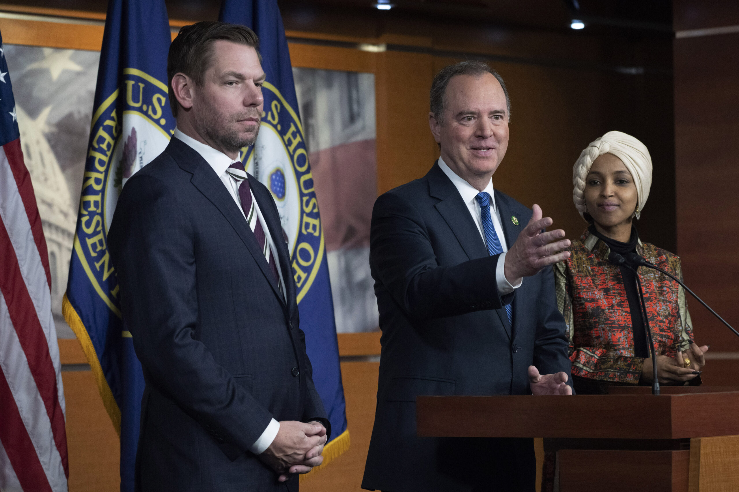 Buzz: Schiff, Omar, and Swalwell pull a Santos, Nikki Haley in 'Never ...