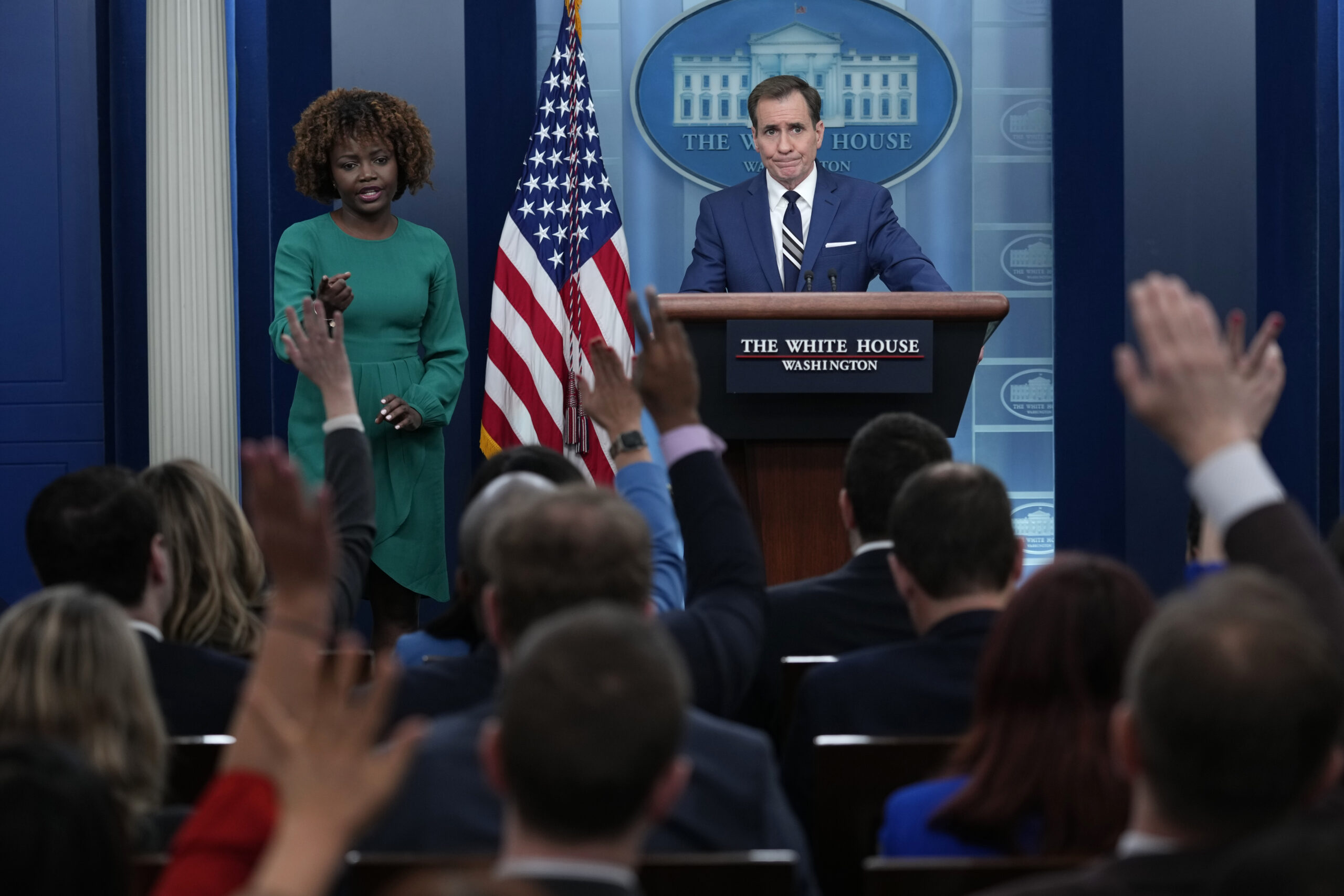 WATCH LIVE: White House Holds Press Briefing With John Kirby As Middle ...