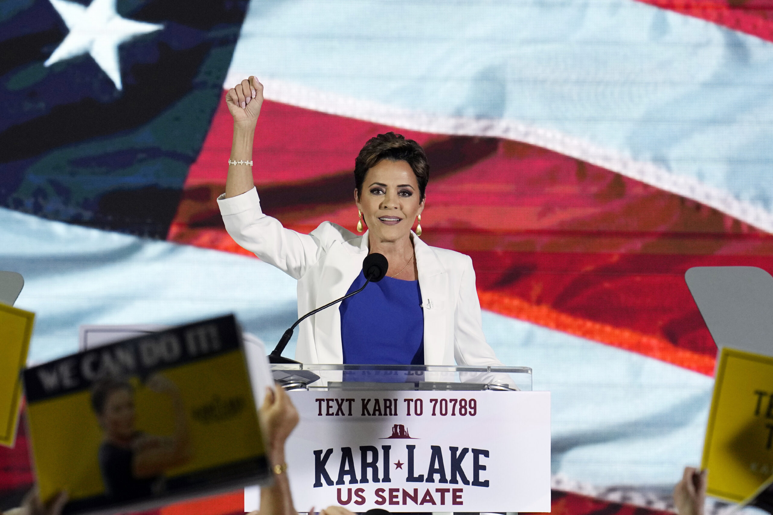 Arizona GOP chairman appeared to offer Kari Lake bribe to stay out of Senate race