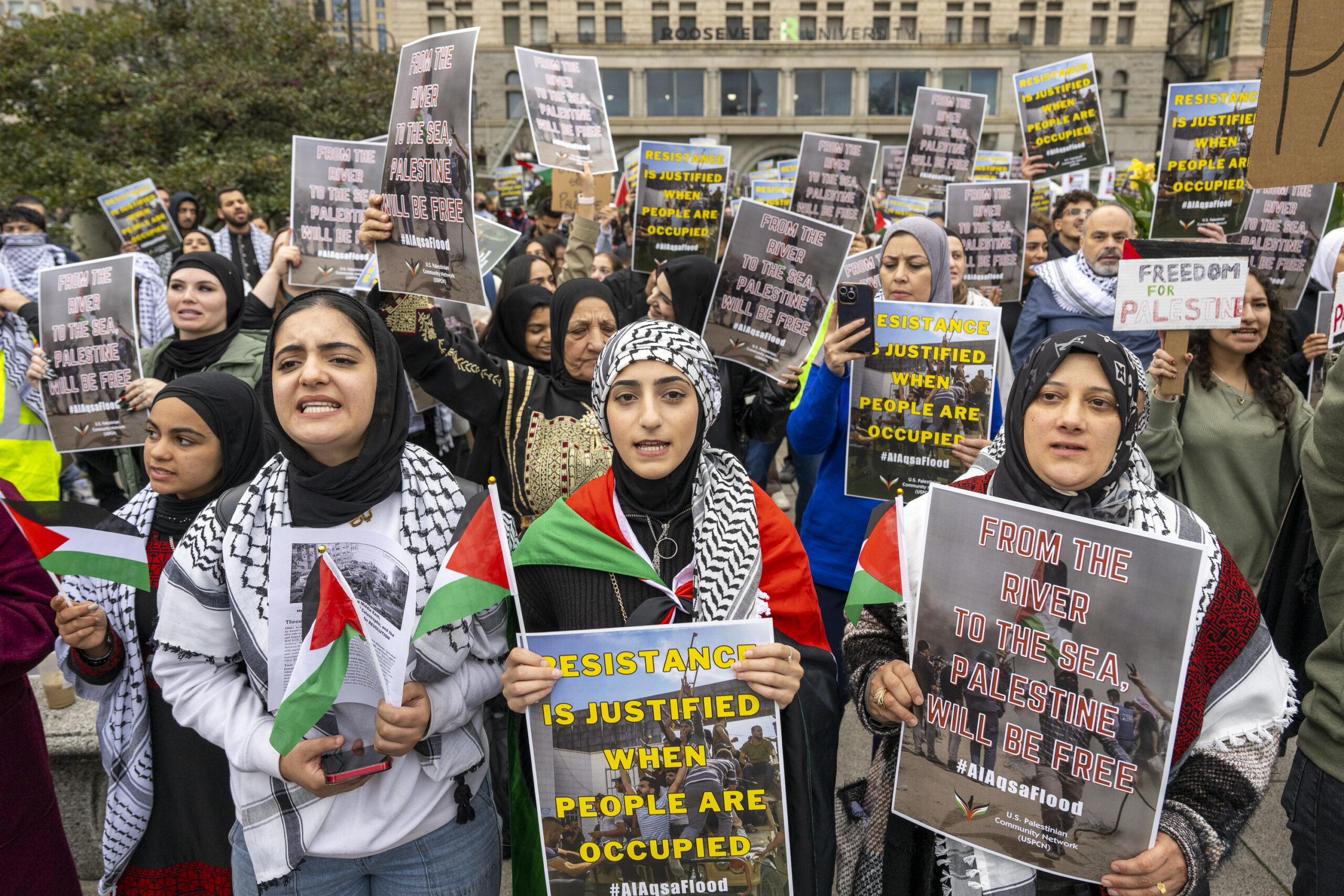 Chicago Israel Palestinians