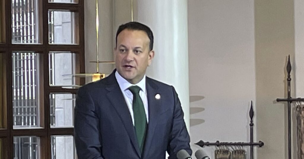 Irish Prime Minister Leo Varadkar has declared his resignation