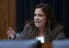 Stefanik predicts Trump victory and says she would serve in cabinet Rep. Elise Stefanik (R-NY) speaks during a hearing of the House Committee on Education on Capitol Hill, Tuesday, Dec. 5, 2023, in Washington.