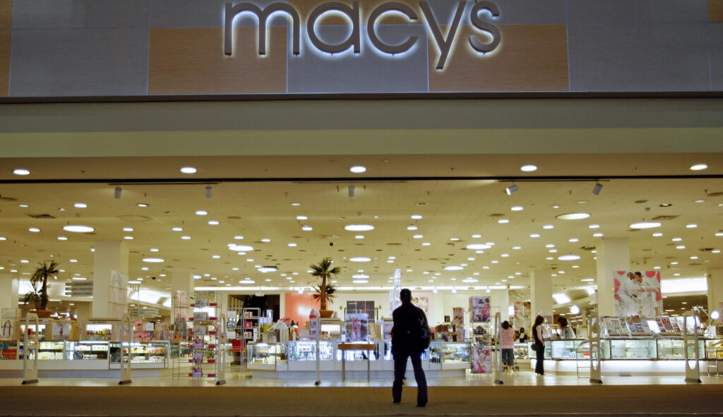 Macy's announced Thursday that it would close 11 more stores as part of a plan announced two years ago to eliminate 100 of its branches to ensure it held the most competitive mix of digital and physical stores. The retailer has yet to identify 19 of them. (AP Photo/Damian Dovarganes, file)