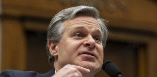 FBI Director Christopher Wray testifies during an oversight hearing of the House Judiciary Committee, on Capitol Hill, Wednesday, Feb. 5, 2020 in Washington.