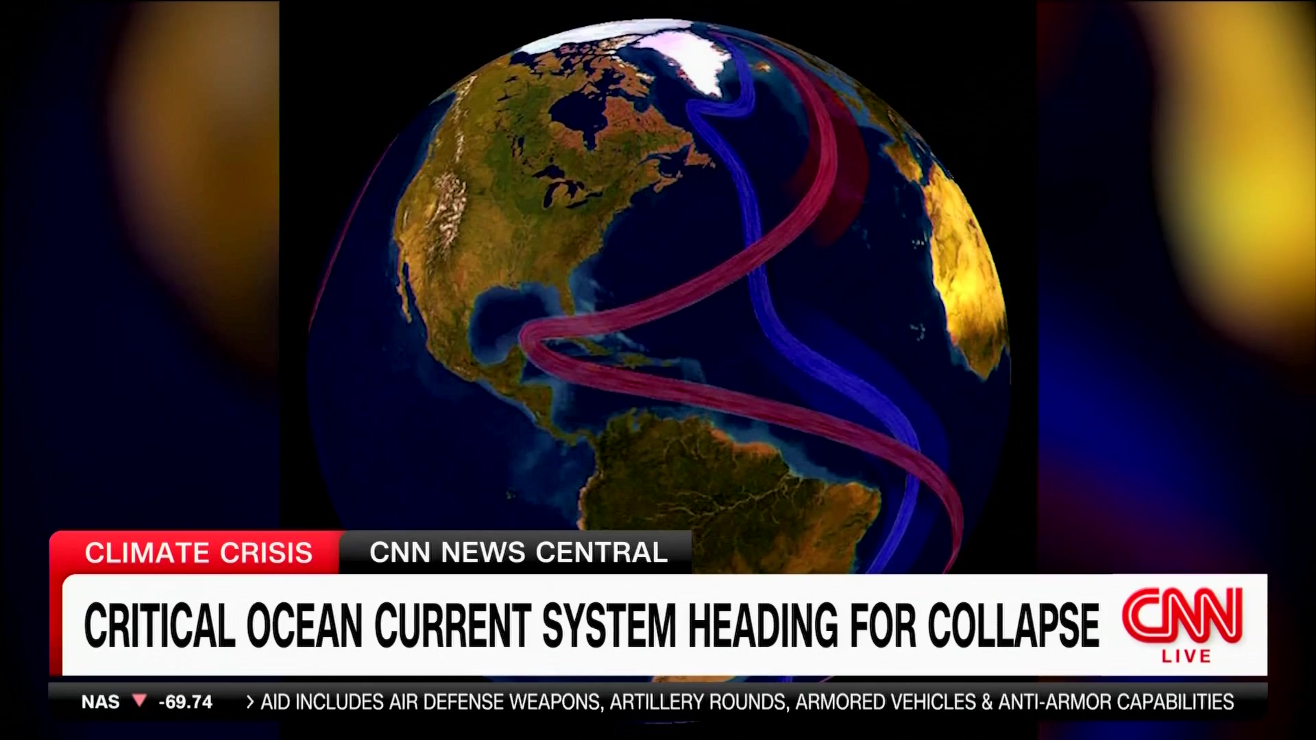 ‘Ominous’ CNN report Vital ocean current system could collapse by 2025