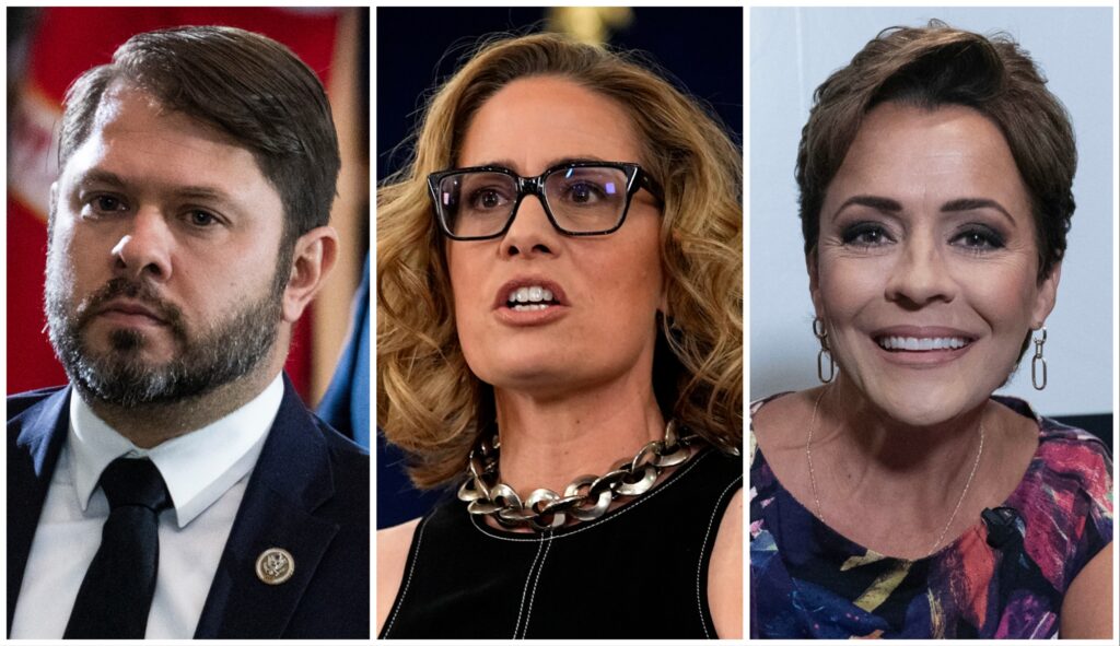 Sinema exit ramps up Arizona Senate race and battle for critical centrist vote