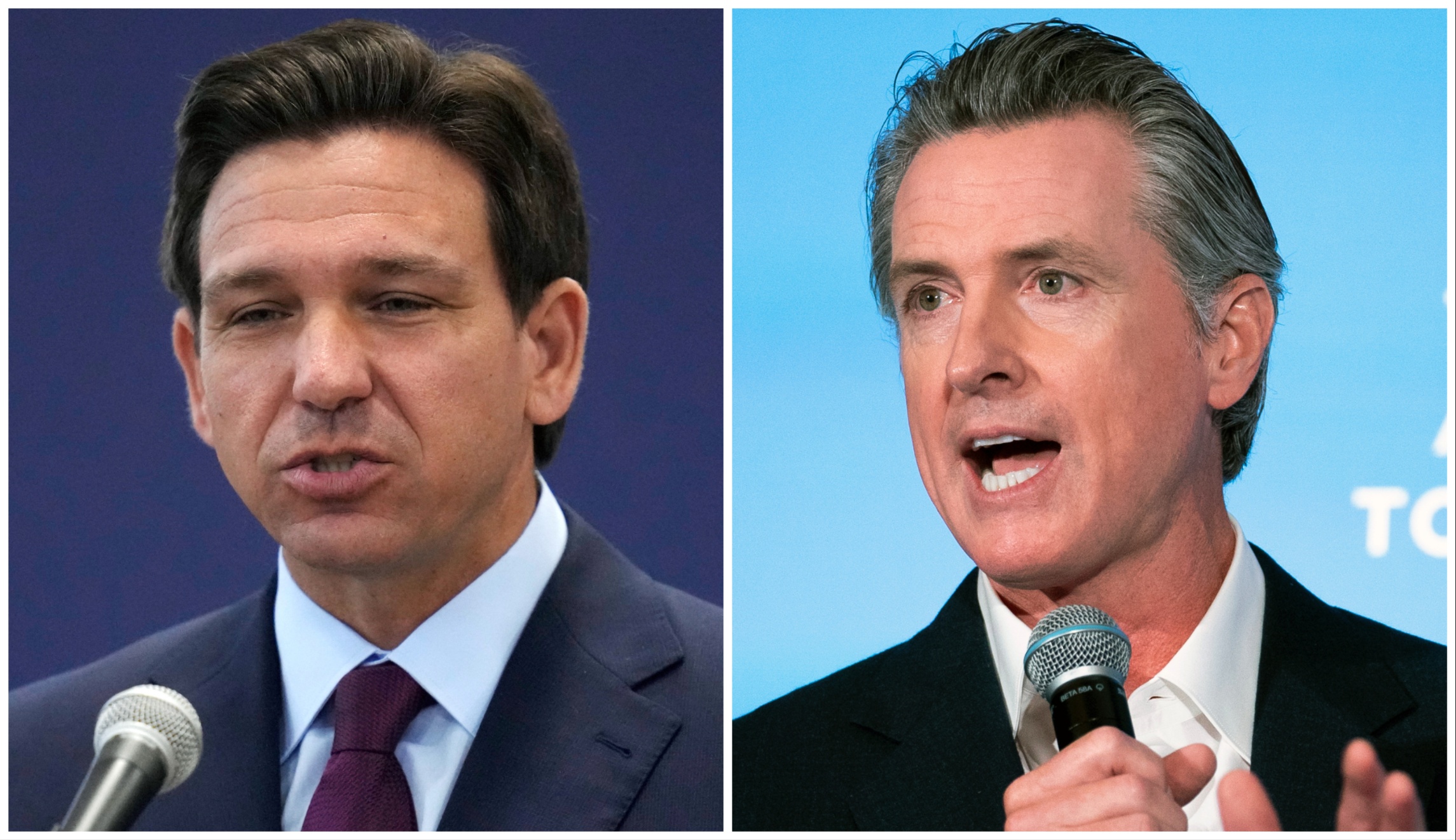 NextImg:Newsom mocks DeSantis after he drops out of 2024 race