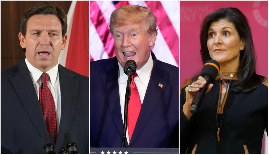 NextImg:Iowa caucuses: What to watch if Haley or DeSantis are to pull off upset over Trump