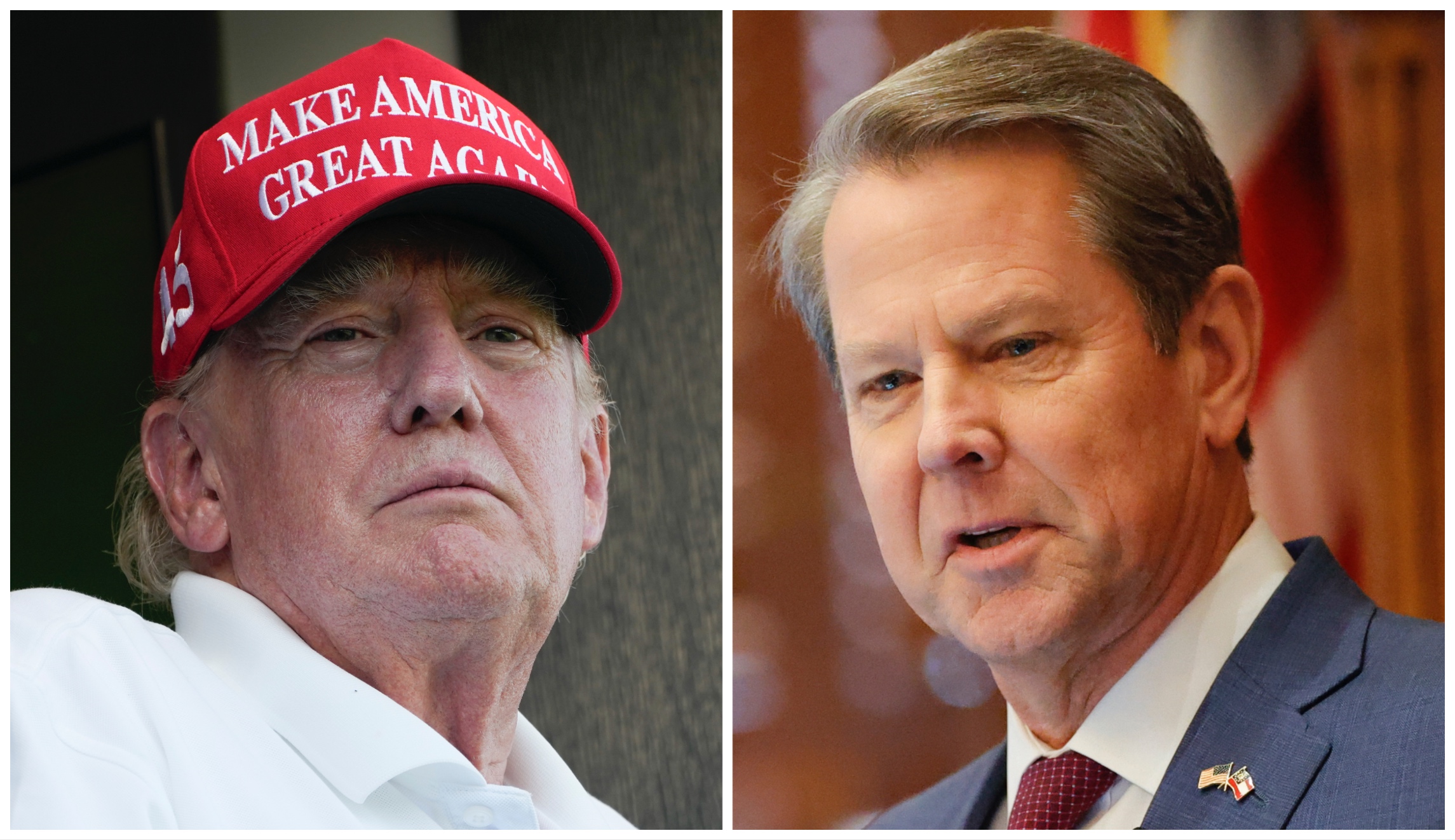 Republican Debate Brian Kemp Calls Donald Trump Debate Night ‘loser Washington Examiner 