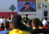 Israel can go after Hezbollah without US military participation Hezbollah leader Sheik Hassan Nasrallah, center top, delivers a broadcast speech during a rally commemorating "Liberation Day," which marks the withdrawal of the Israeli army from southern Lebanon in 2000, in the southern border town of Bint Jbeil, Lebanon, Sunday May 25, 2014. Hezbollah's leader Sheik Hassan Nasrallah warned that hard-line foreign fighters in Syria pose a global threat as they return home. Nasrallah accused European countries of easing the flight of extremist fighters into Syria, where they are fighting against the rule of President Bashar Assad. (AP Photo/Hussein Malla)