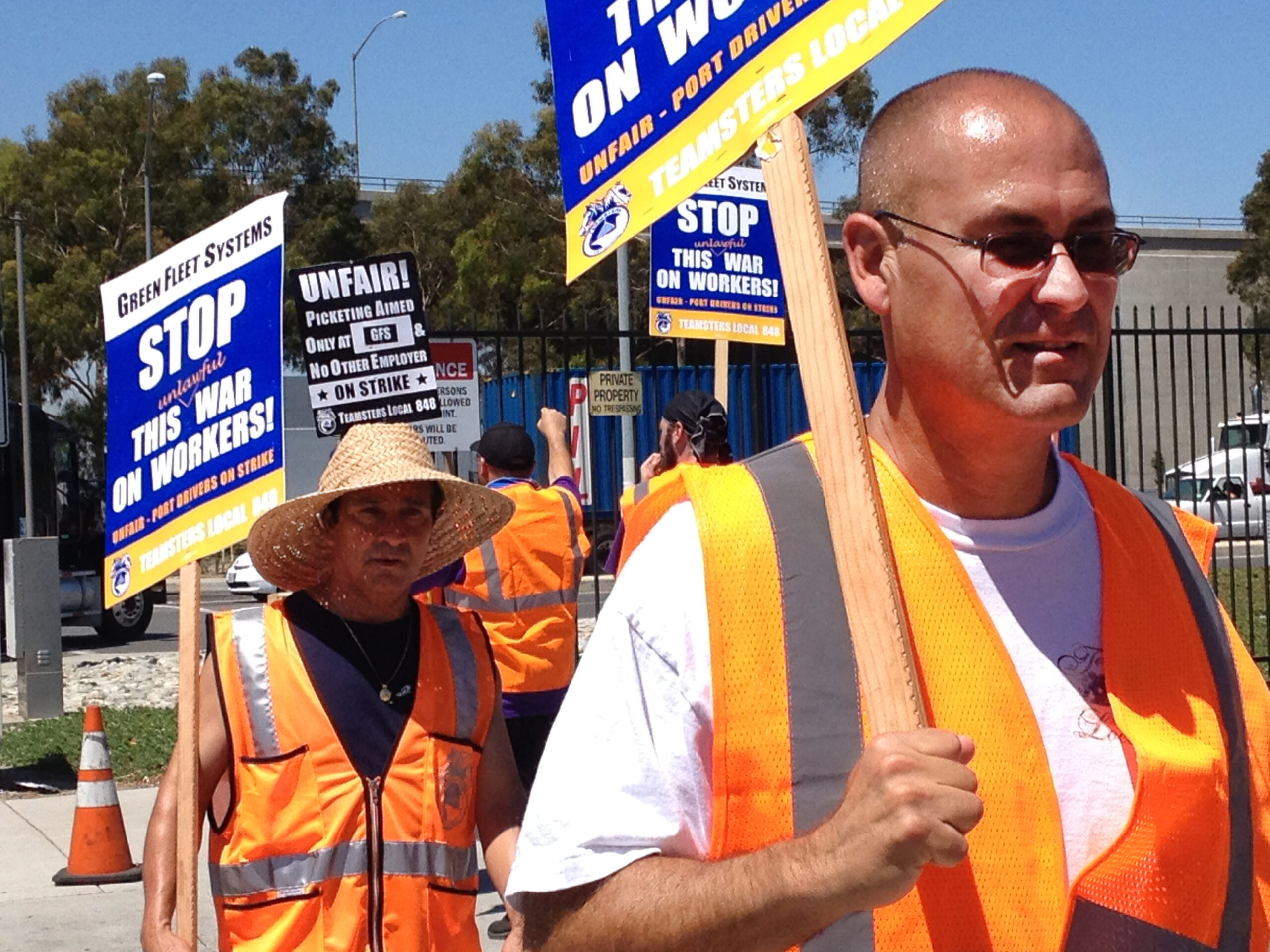 Truckers strike at Los Angeles, Long Beach ports Washington Examiner