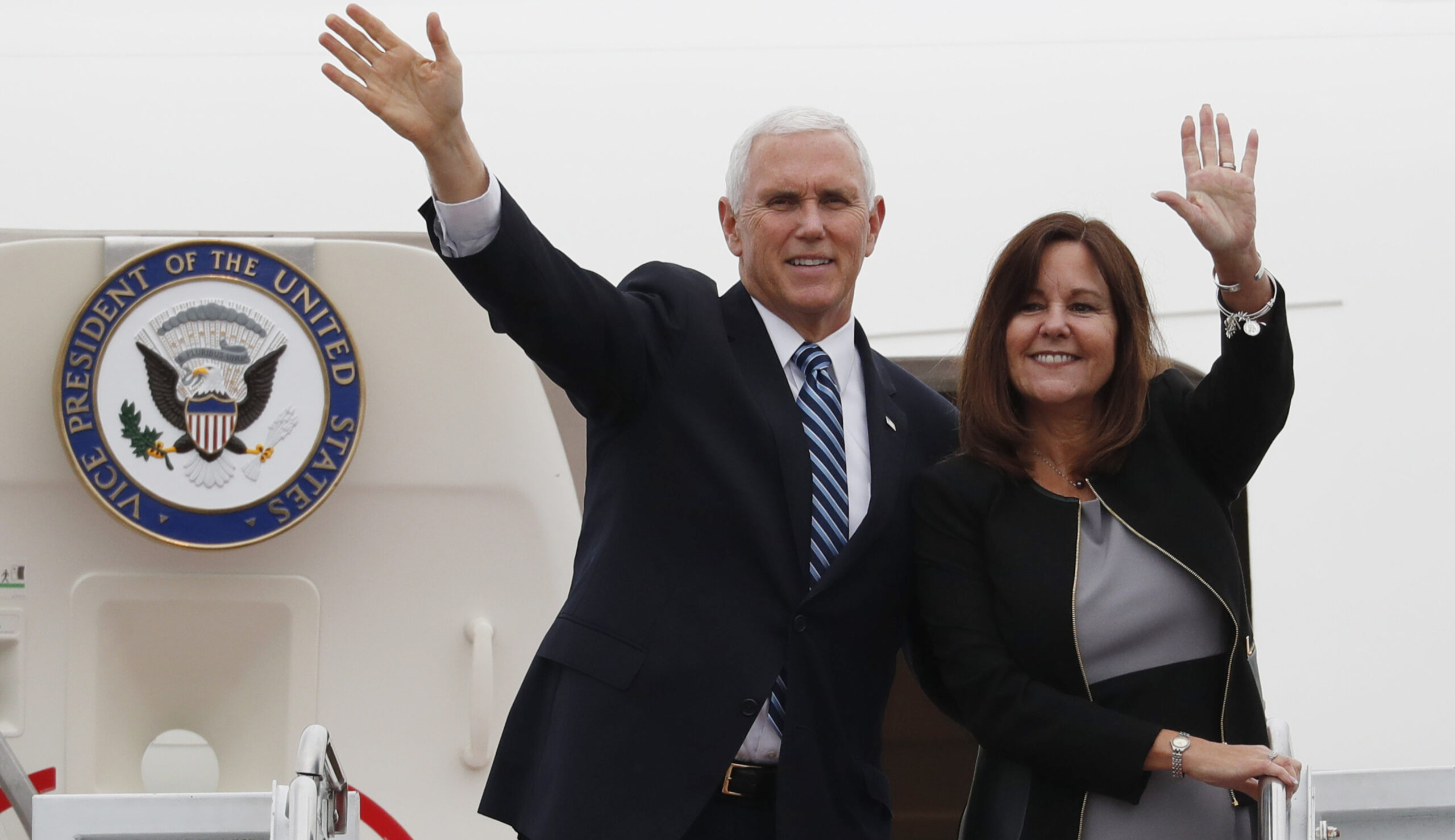 WATCH LIVE Mike and Karen Pence receive COVID19 vaccine Washington