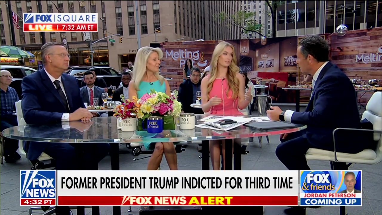 Kaylee McGhee White Wonders If Trump S Indictments Are Meant To   Fox And Friends 2 