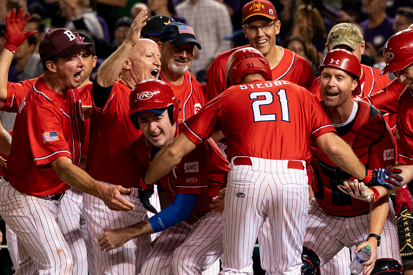 WATCH: Greg Steube hits rare out-of-the-park home run during ...