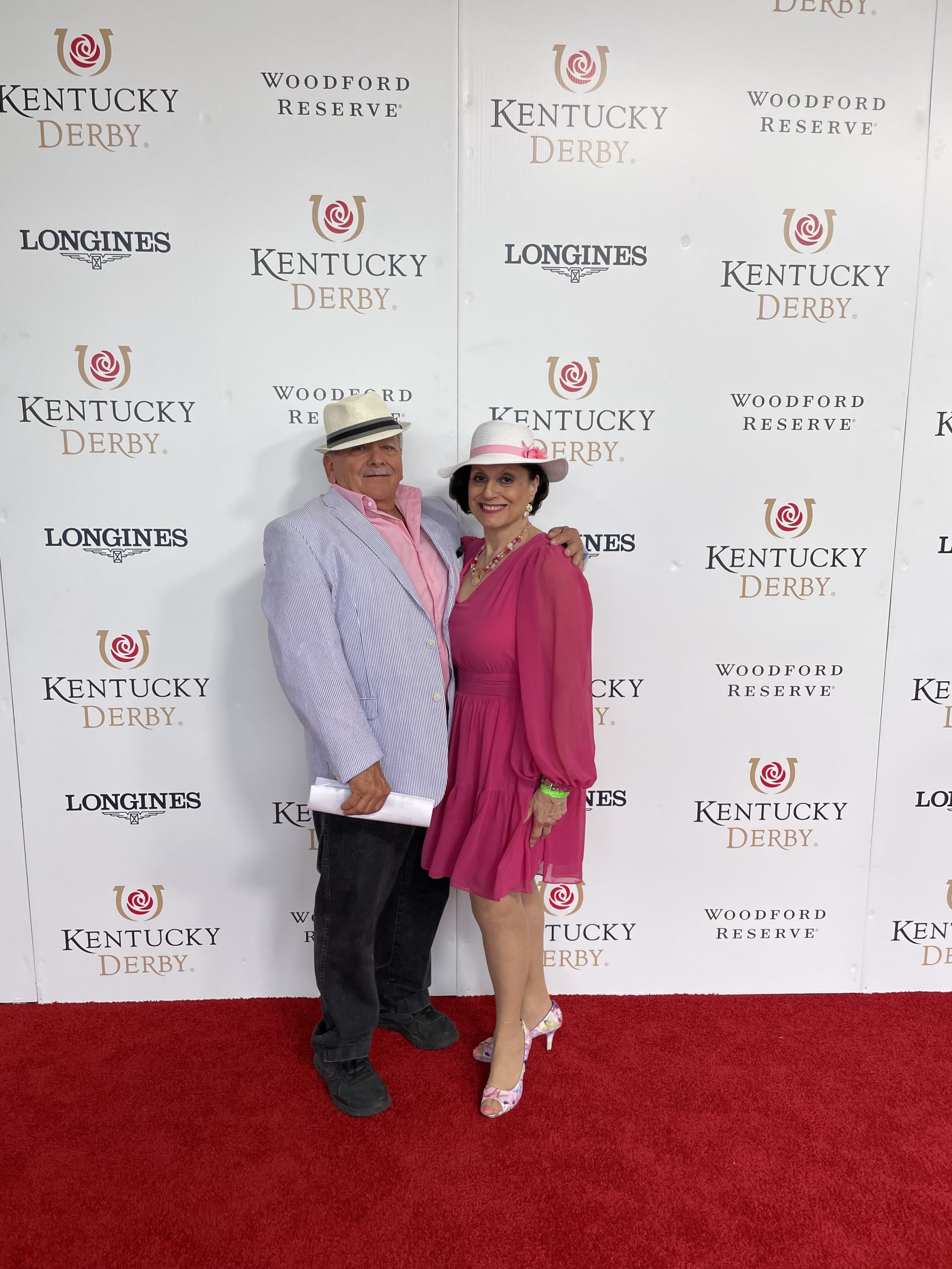 Guests attending the Kentucky Derby