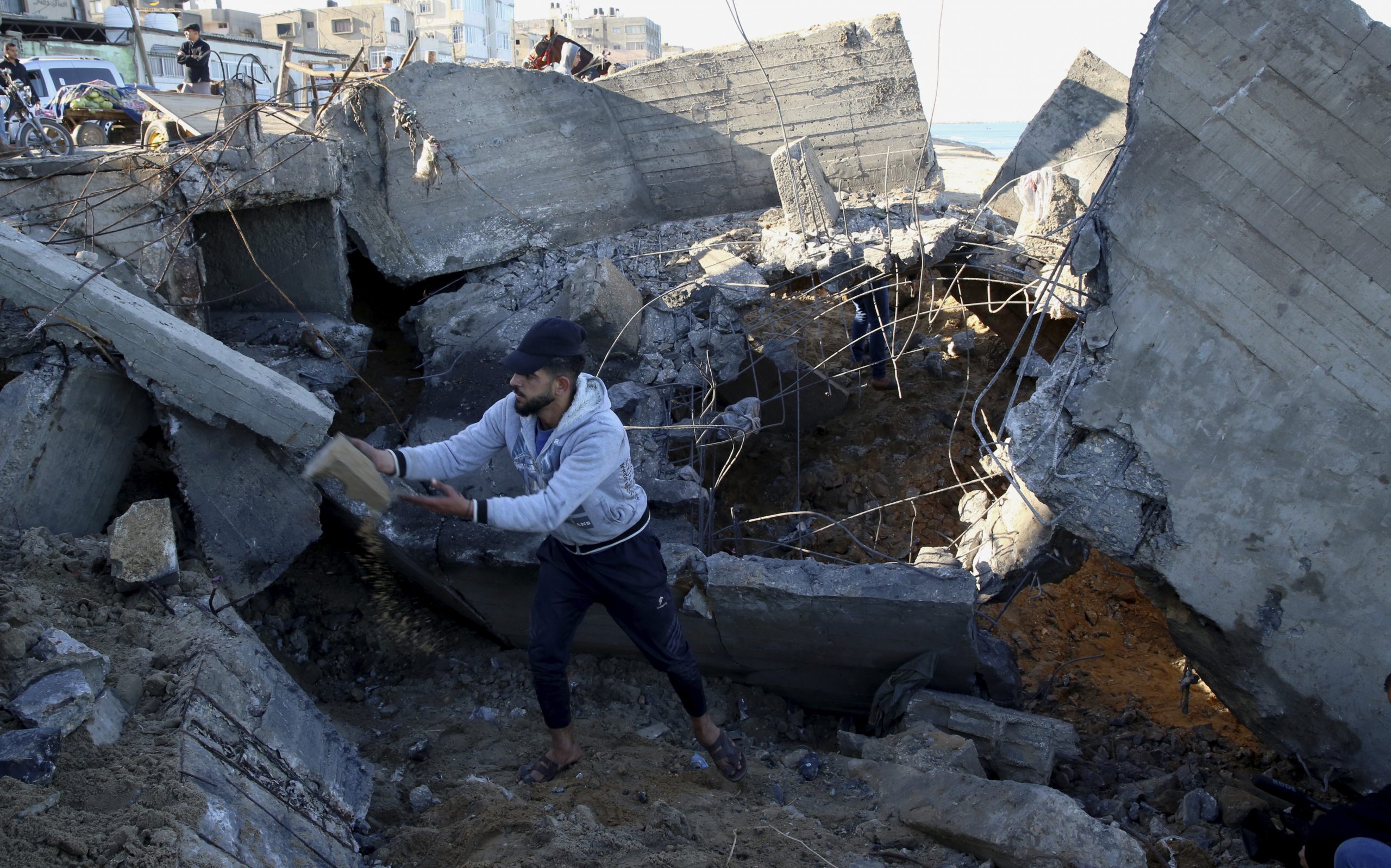Damage in Gaza