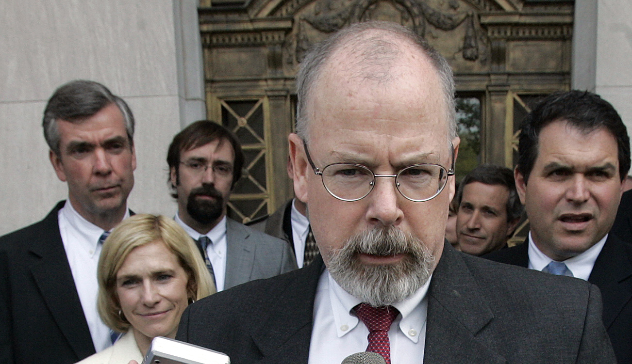 Special counsel John Durham is seen.