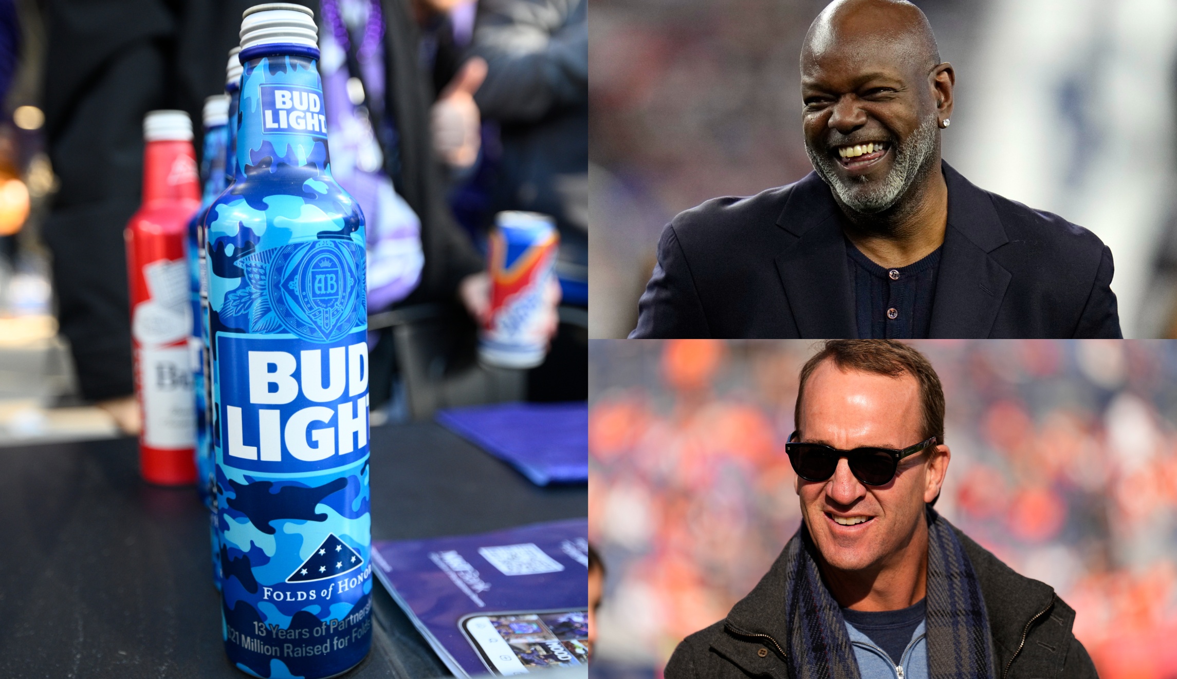 Bud Light partners with Emmitt Smith and Peyton Manning in hopes of