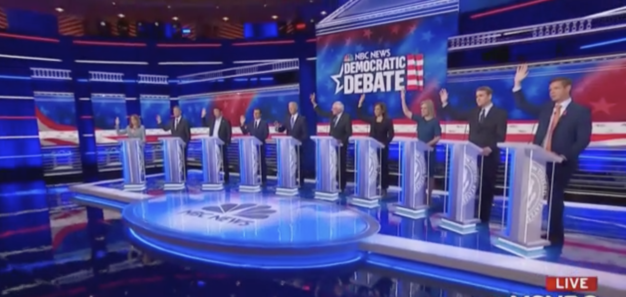 Healthcare for illegal immigrants? All 10 Democrats raise their hand ...