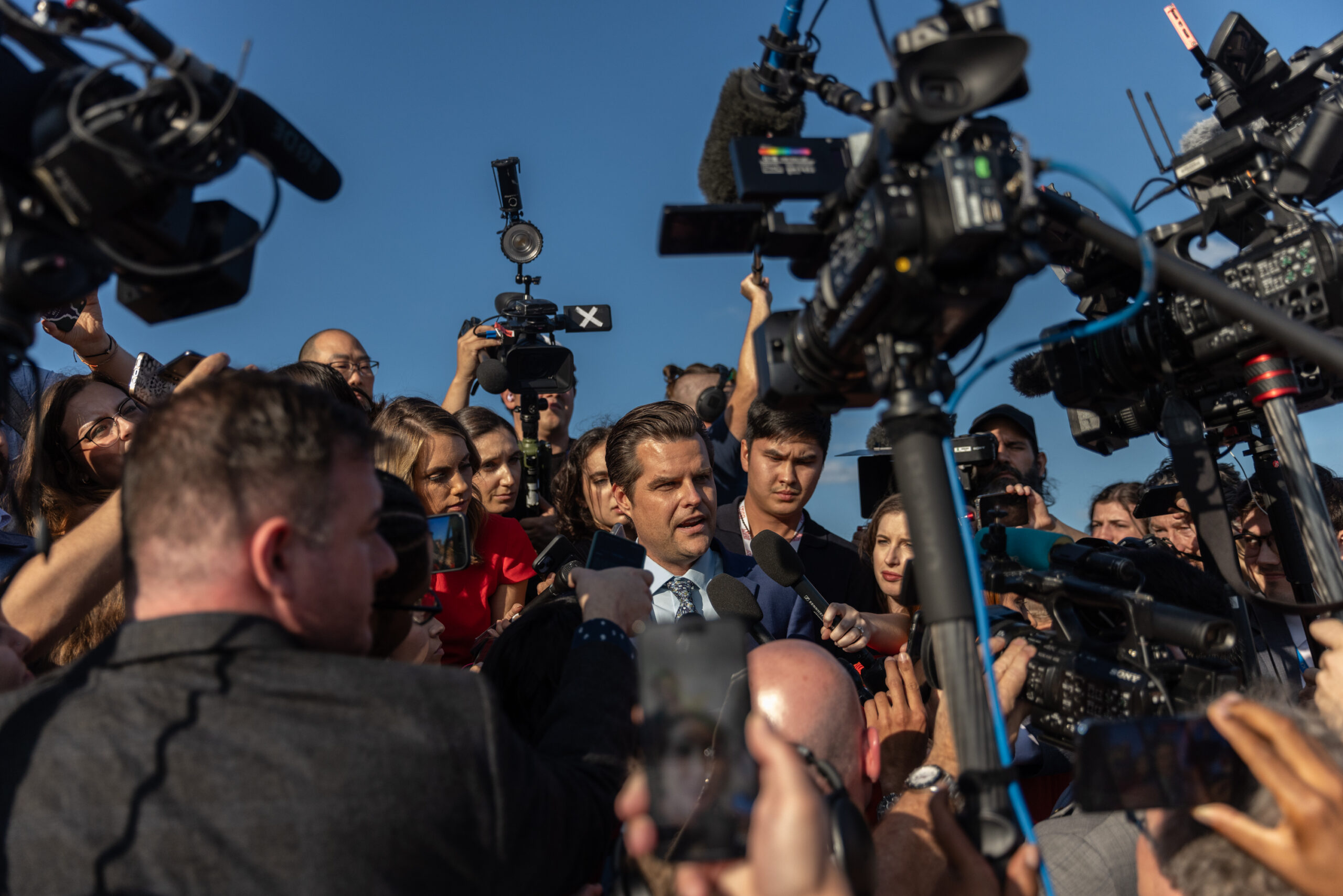 NextImg:Ukraine would have aid by now if Democrats had not voted with Gaetz