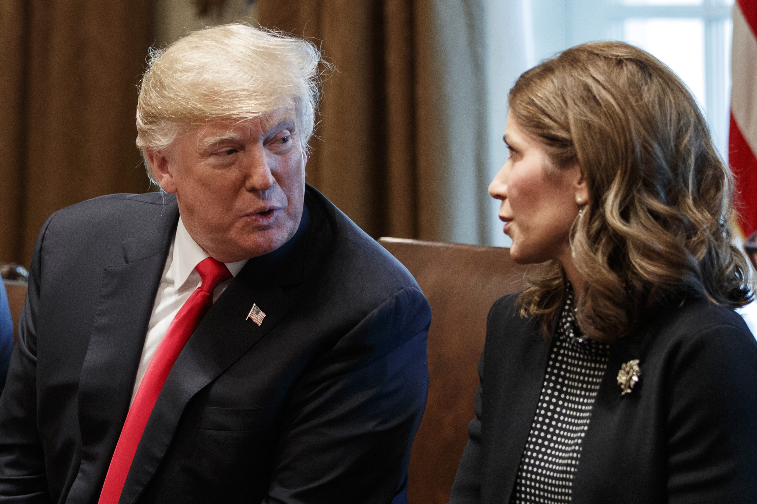 Kristi Noem lists five VP qualifications for Trump