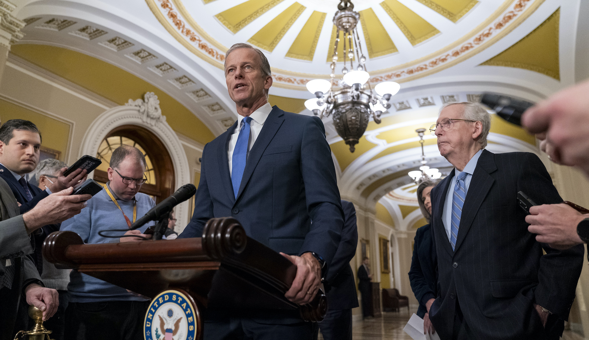 NextImg:Ukraine funding runs into new Senate roadblock over nonlethal aid